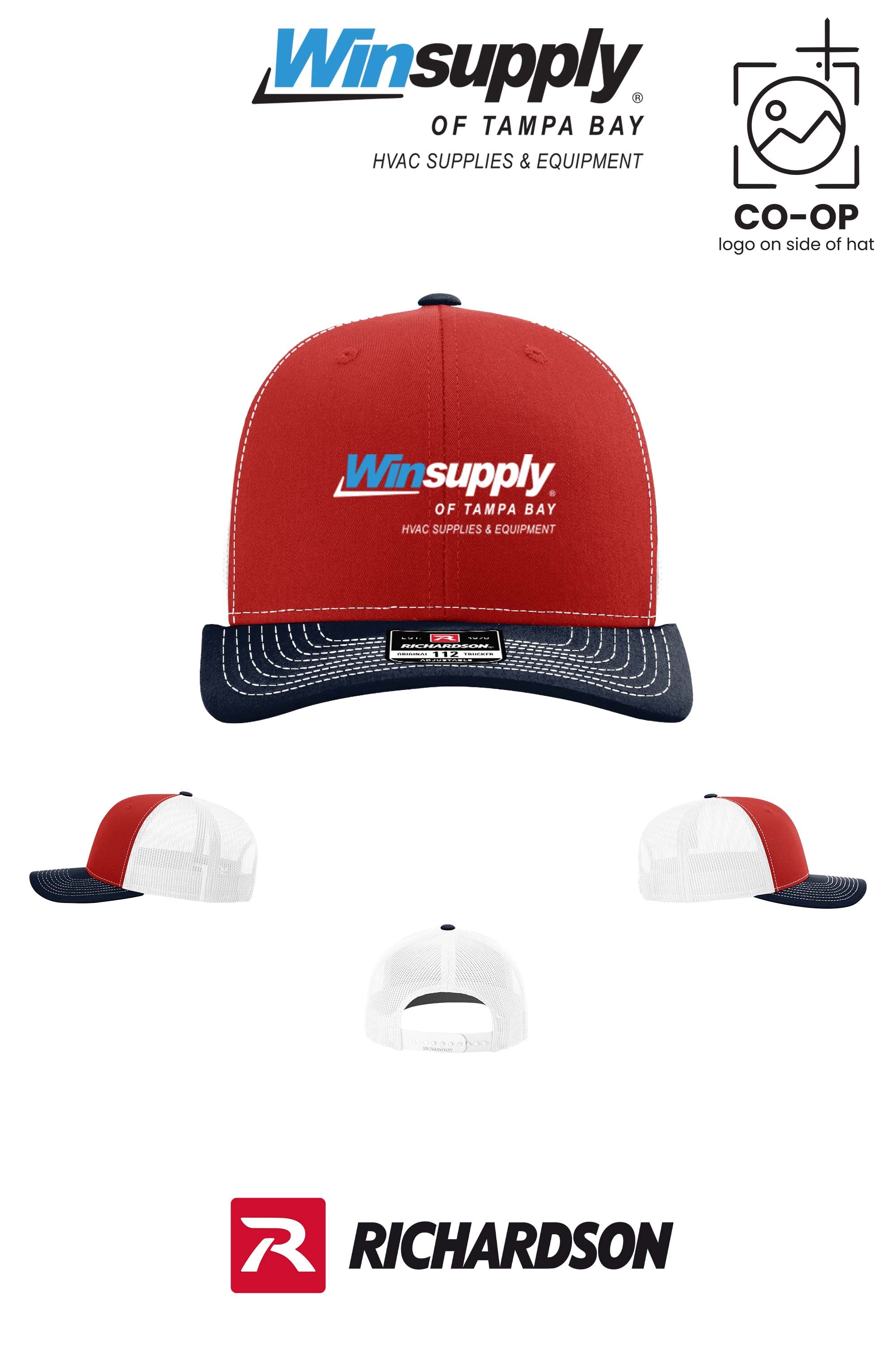Richardson 112 Trucker Cap - Winsupply of Tampa Bay
