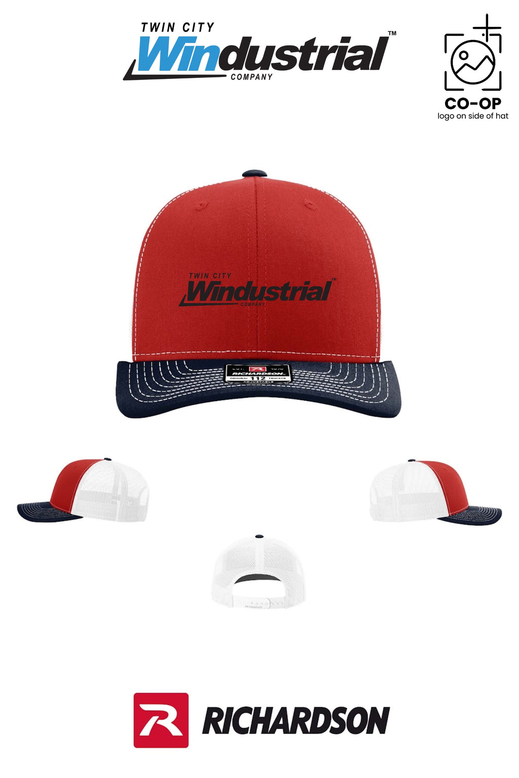 Richardson 112 Trucker Cap - Twin City Windustrial