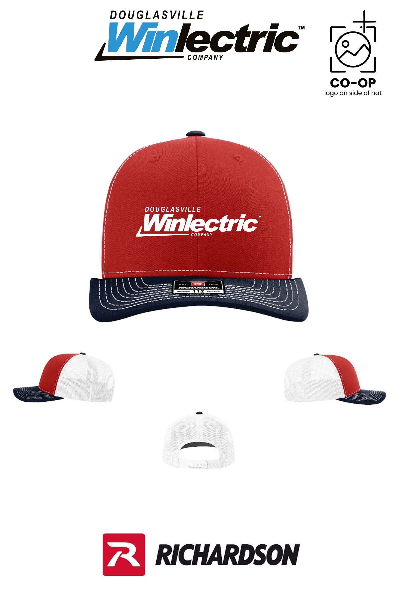 Richardson 112 Trucker Cap - Douglasville Winlectric