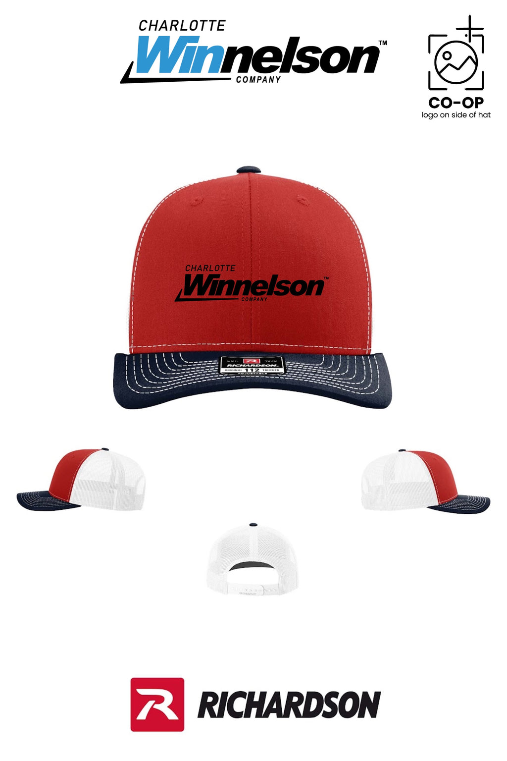 Richardson 112 Trucker Cap - Charlotte Winnelson