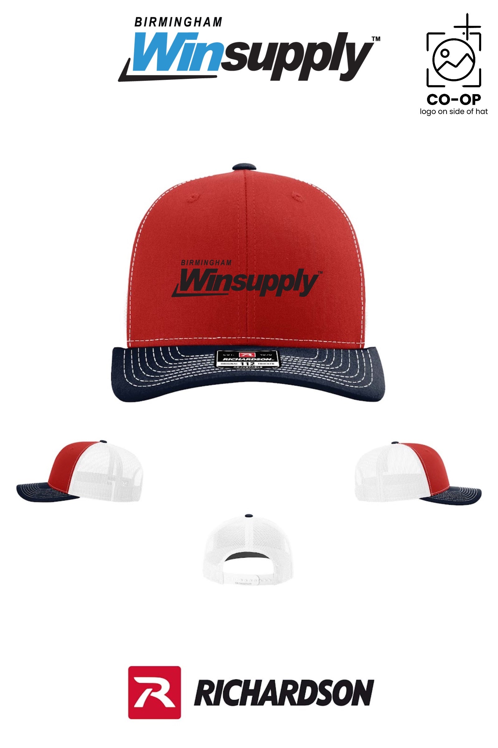 Richardson 112 Trucker Cap - Birmingham Winsupply