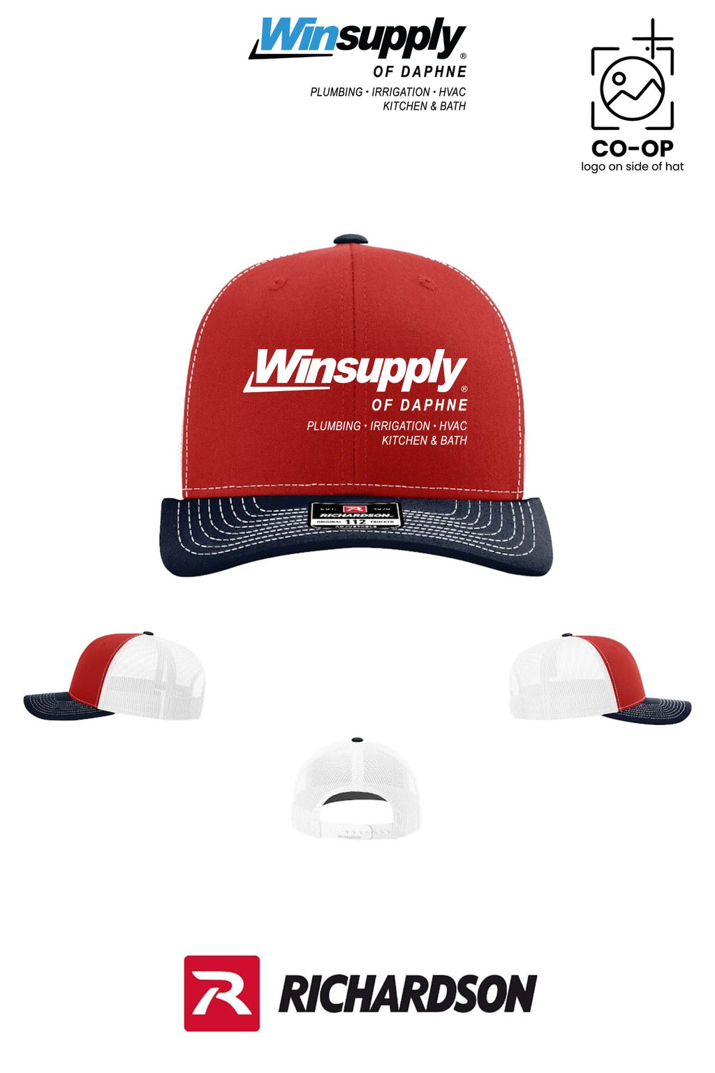 Richardson 112 Trucker Cap - Winsupply of Daphne