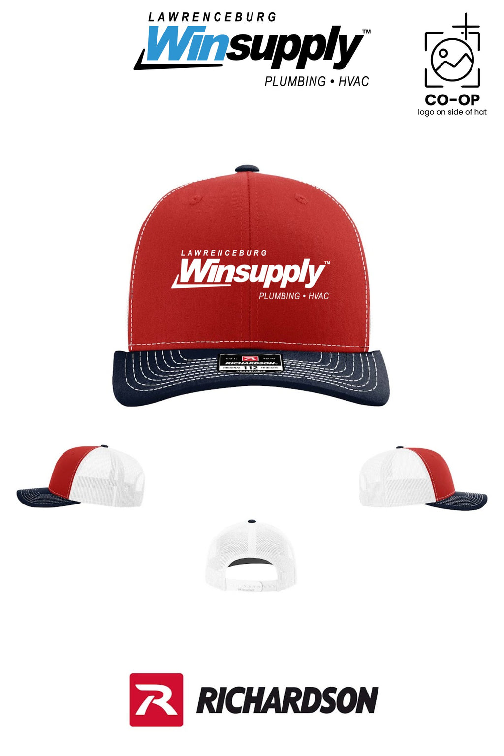 Richardson 112 Trucker Cap - Lawrenceburg Winsupply