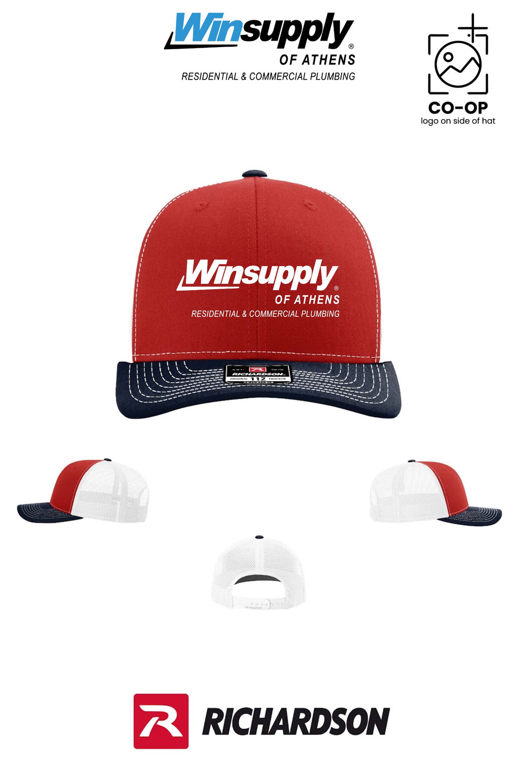 Richardson 112 Trucker Cap - Winsupply of Athens