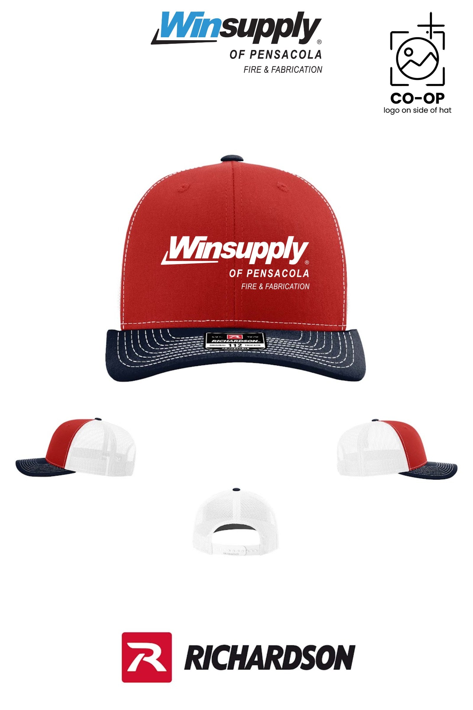 Richardson 112 Trucker Cap - Winsupply Pensacola Fire & Fabrication