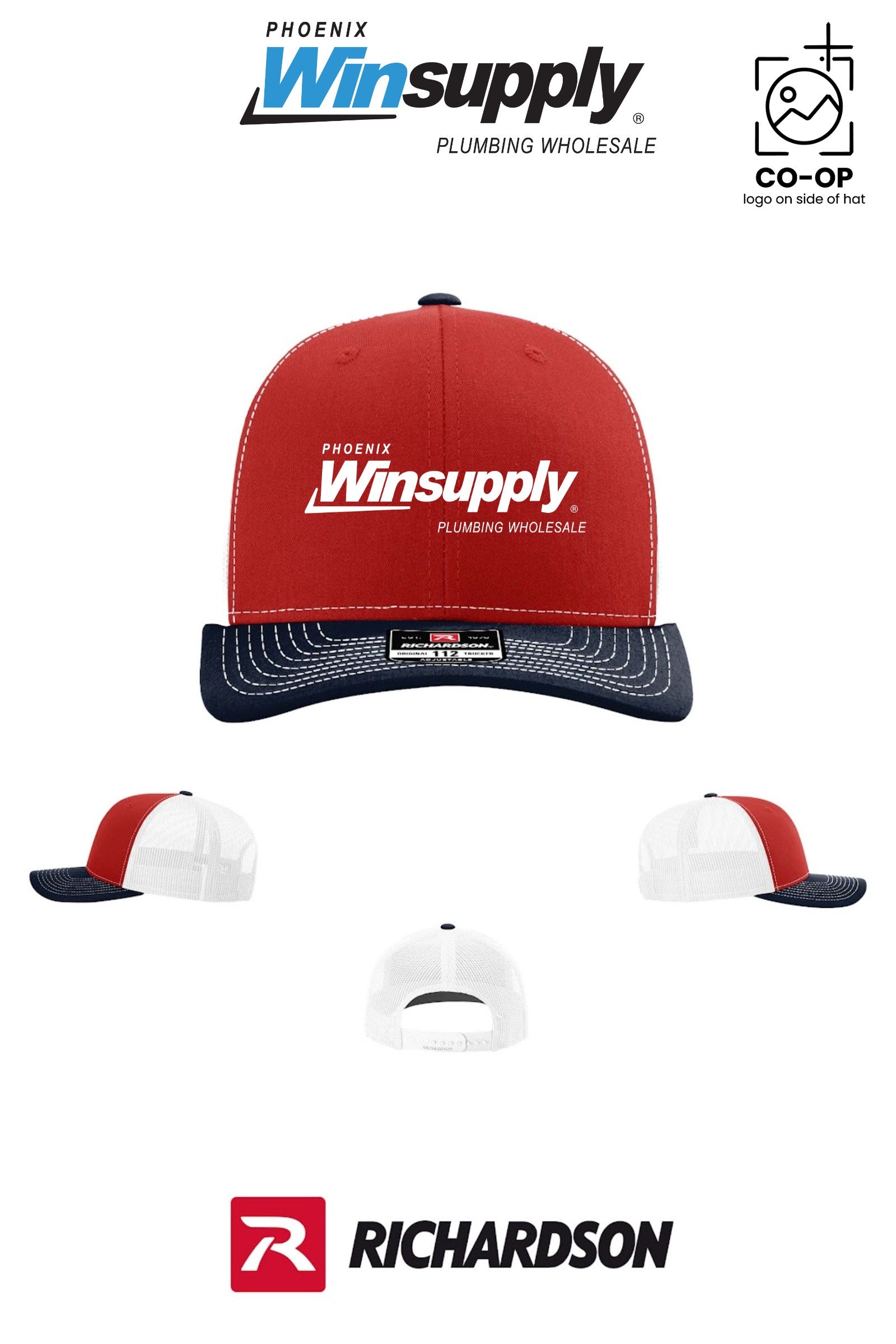 Richardson 112 Trucker Cap - Phoenix Winsupply
