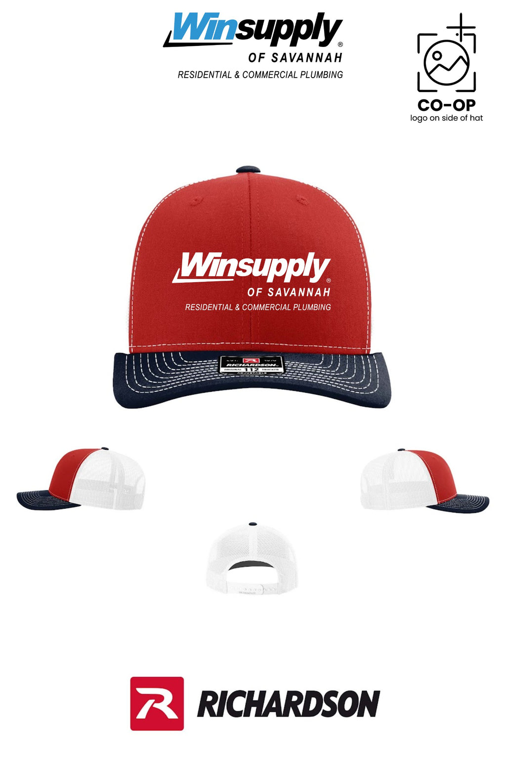 Richardson 112 Trucker Cap - Winsupply of Savannah