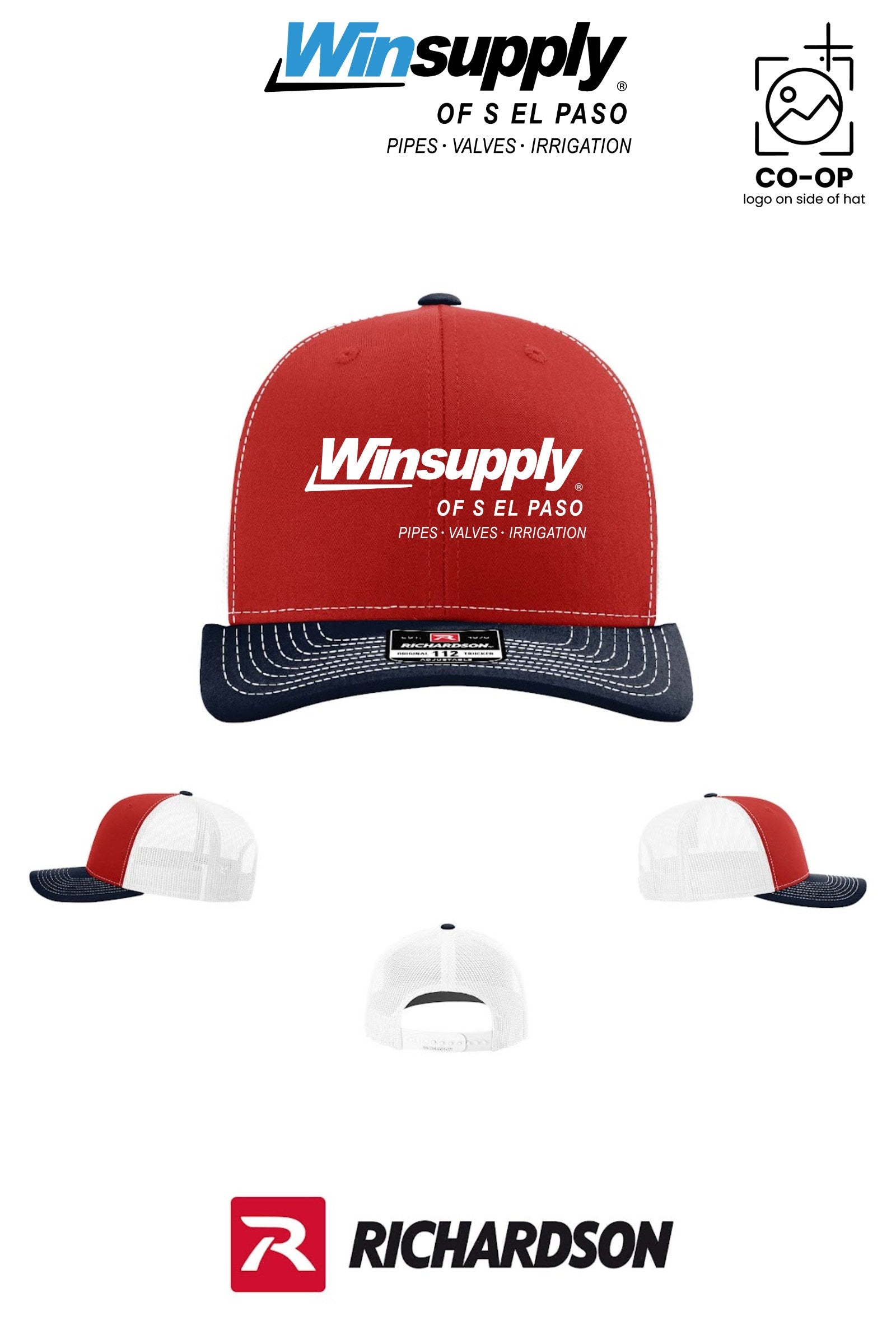 Richardson 112 Trucker Cap - Winsupply of S El Paso