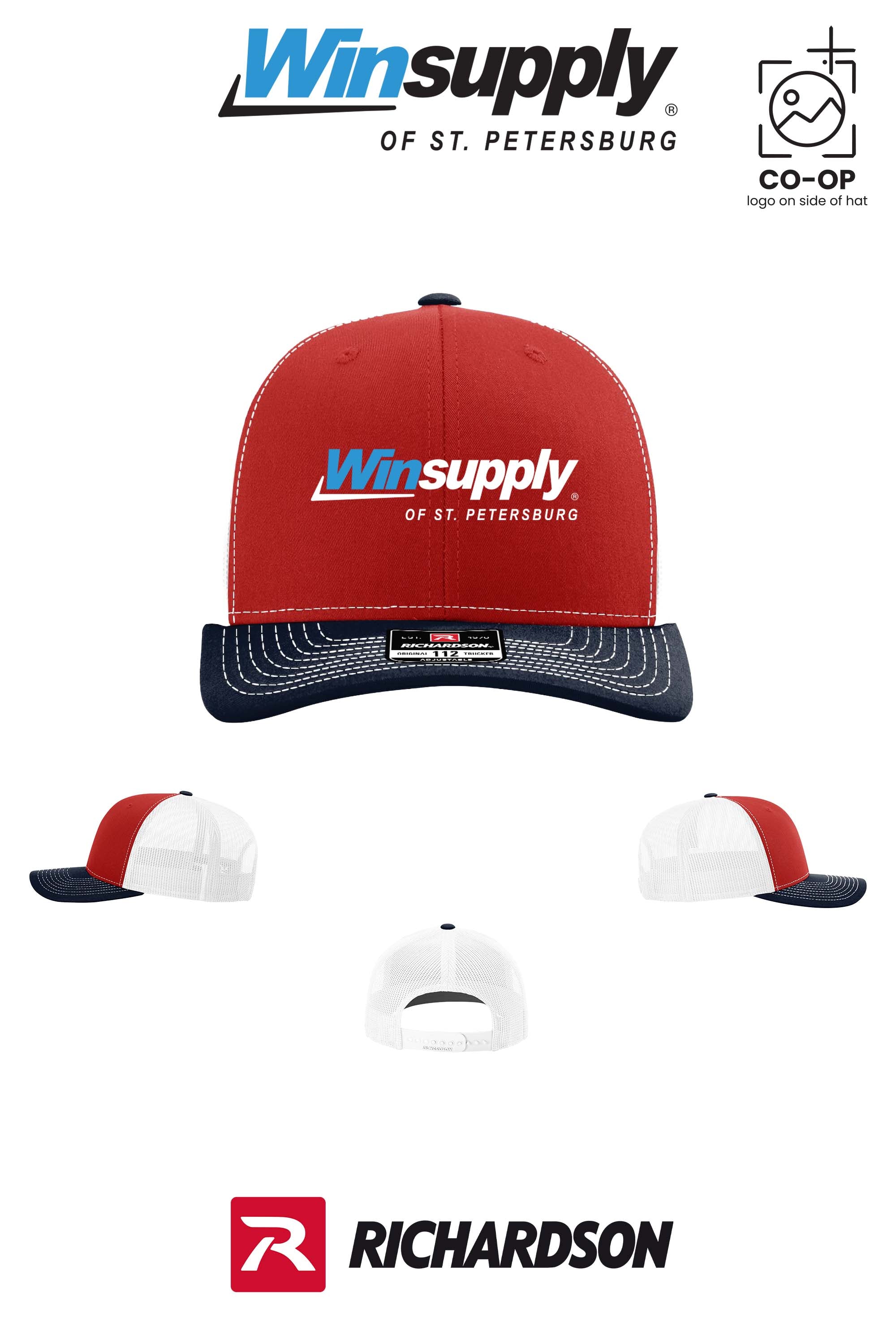 Richardson 112 Trucker Cap - Winsupply of St. Petersburg