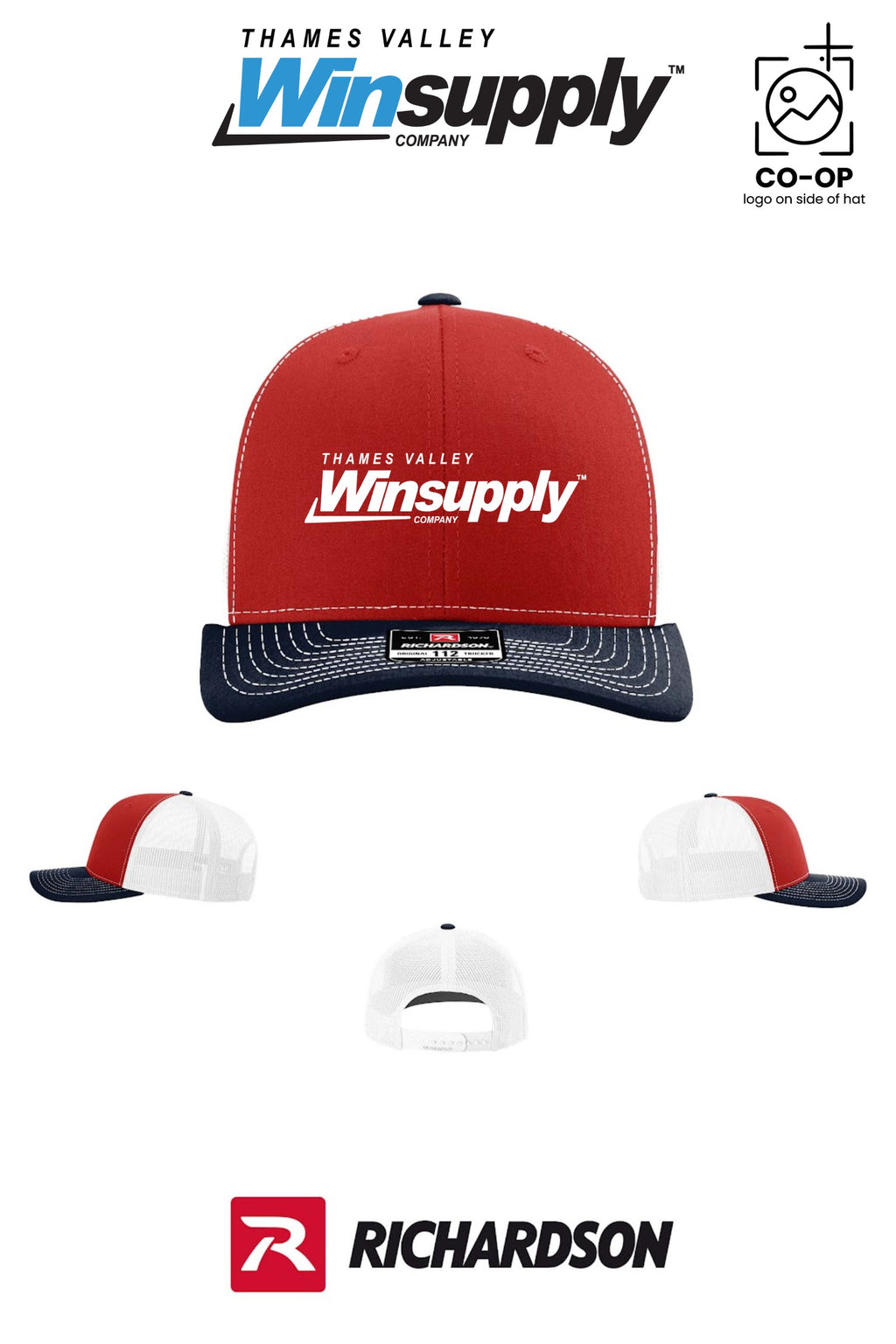 Richardson 112 Trucker Cap - Thames Valley Winsupply