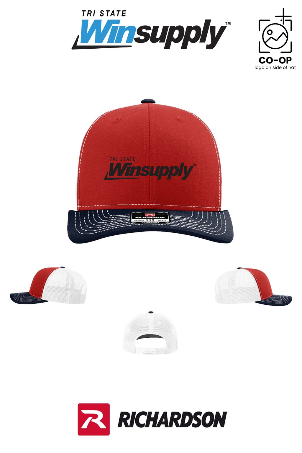 Richardson 112 Trucker Cap - Tri-State Winsupply