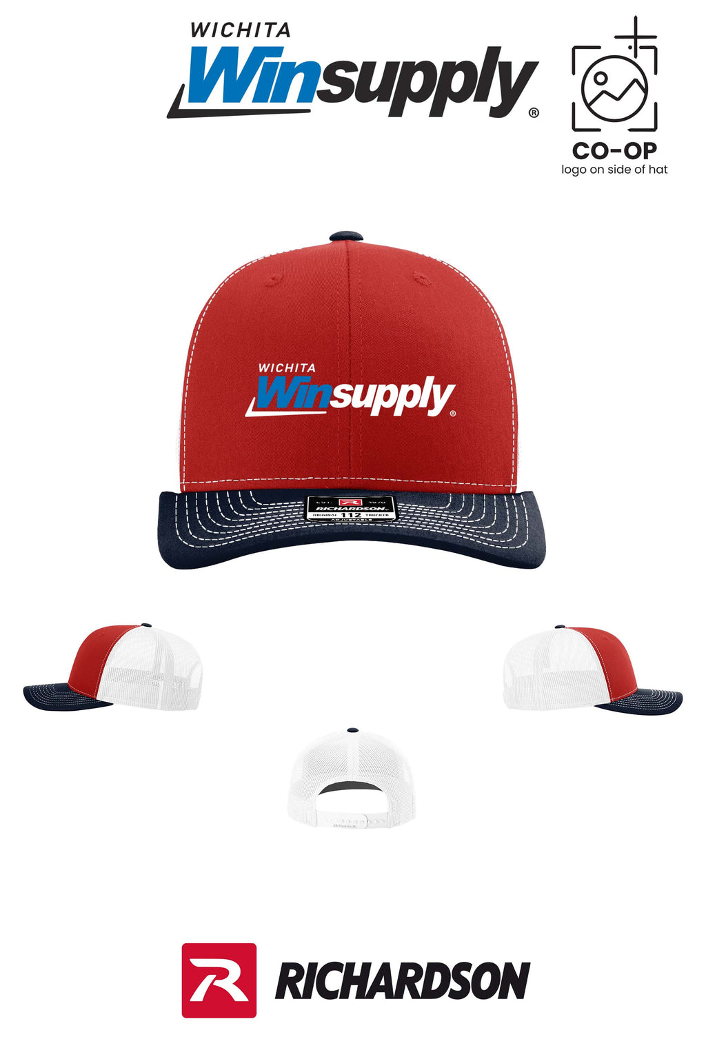 Richardson 112 Trucker Cap - Wichita Winsupply