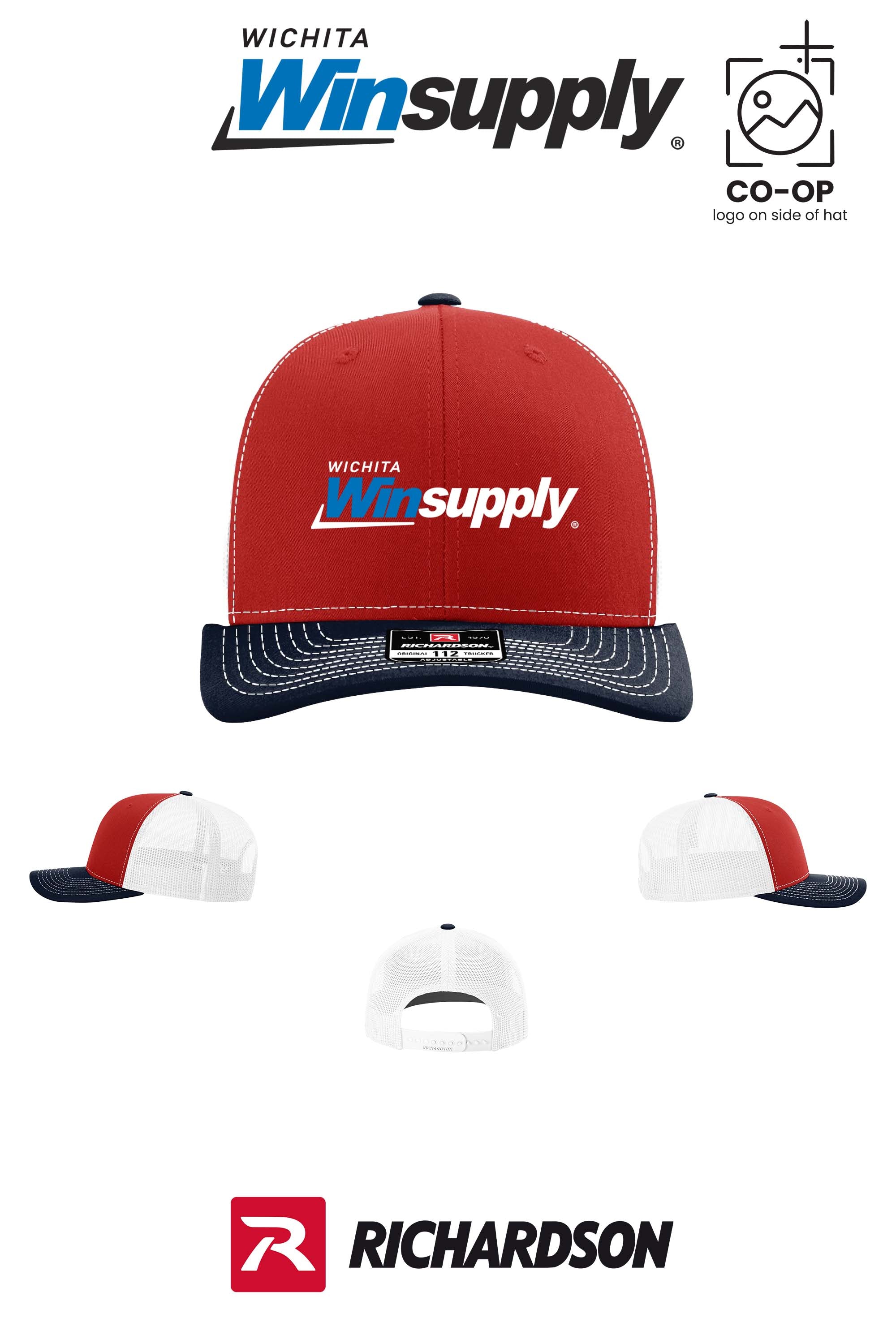 Richardson 112 Trucker Cap - Wichita Winsupply