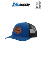 Richardson 112 Trucker Cap "Professional Service" Faux Leather Patch - Wichita Winsupply