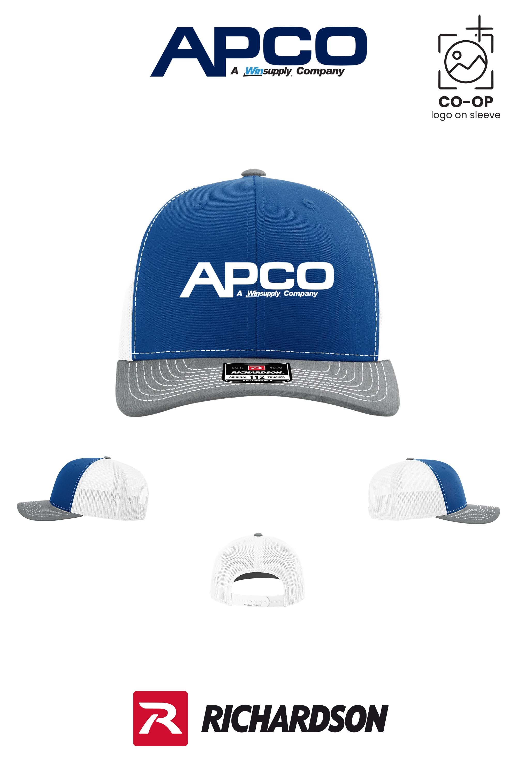 Richardson 112 Trucker Cap - APCO Supply - Indianapolis