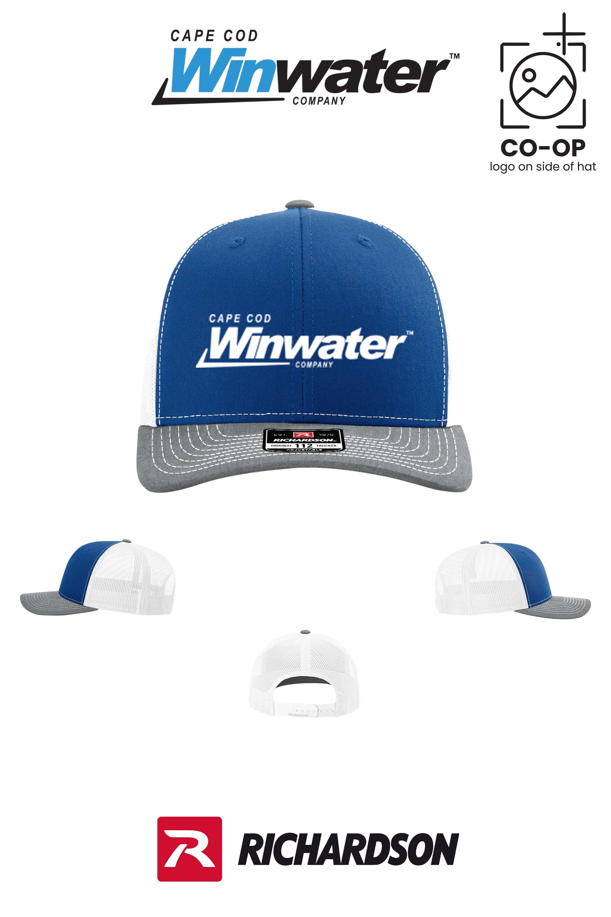 Richardson 112 Trucker Cap - Winwater Cape Cod