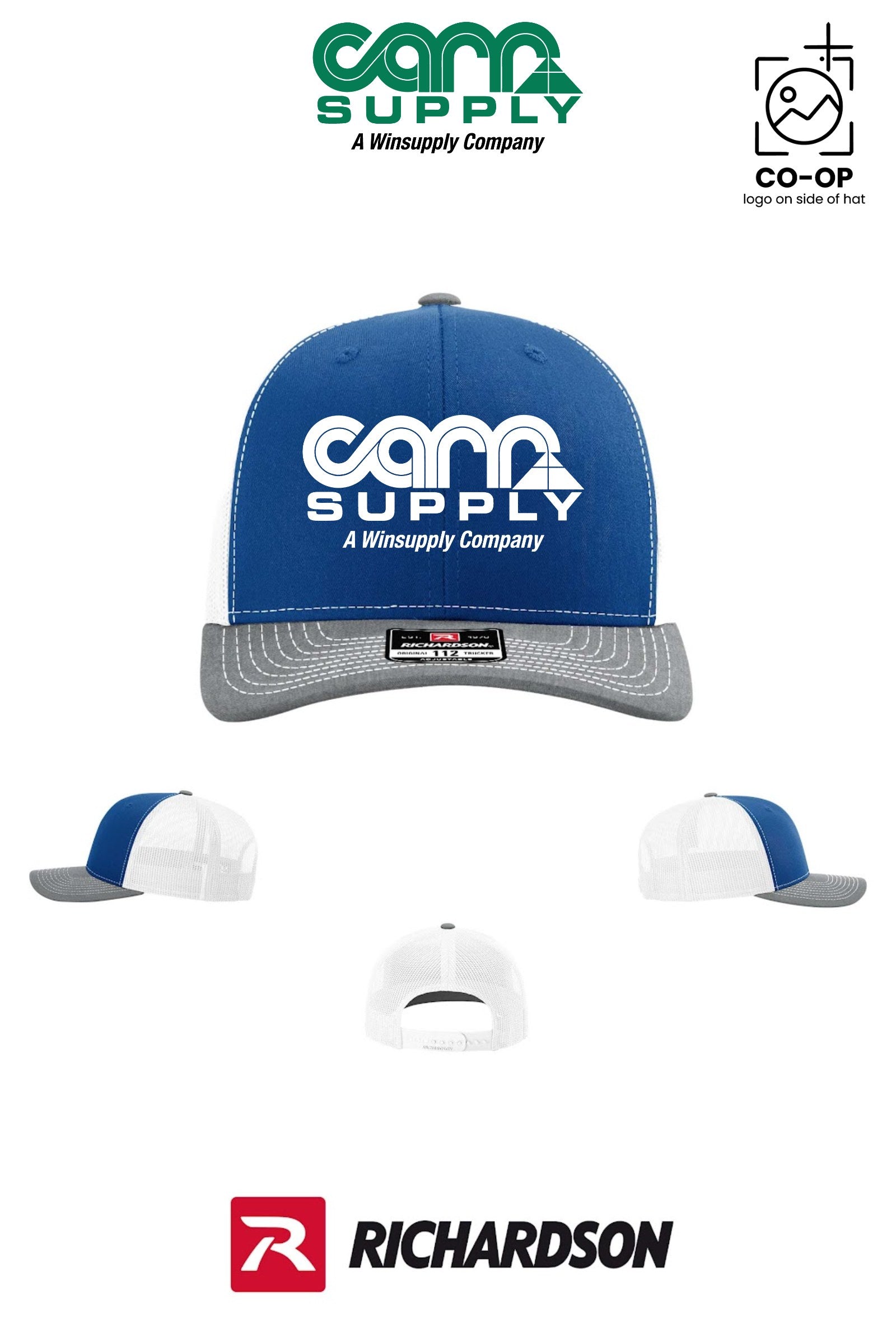 Richardson 112 Trucker Cap - Carr Supply - Athens