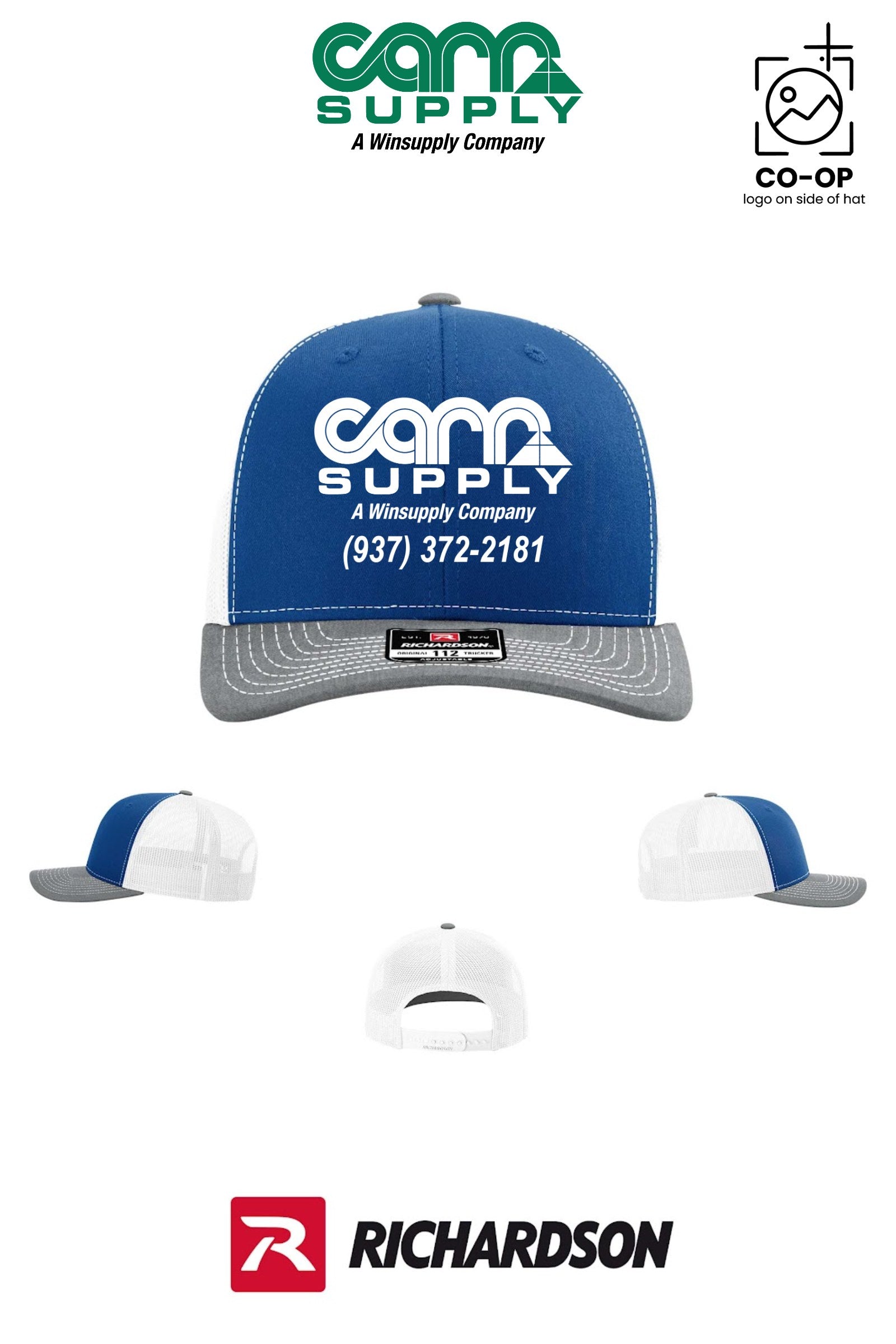 Richardson 112 Trucker Cap - Carr Supply - Xenia