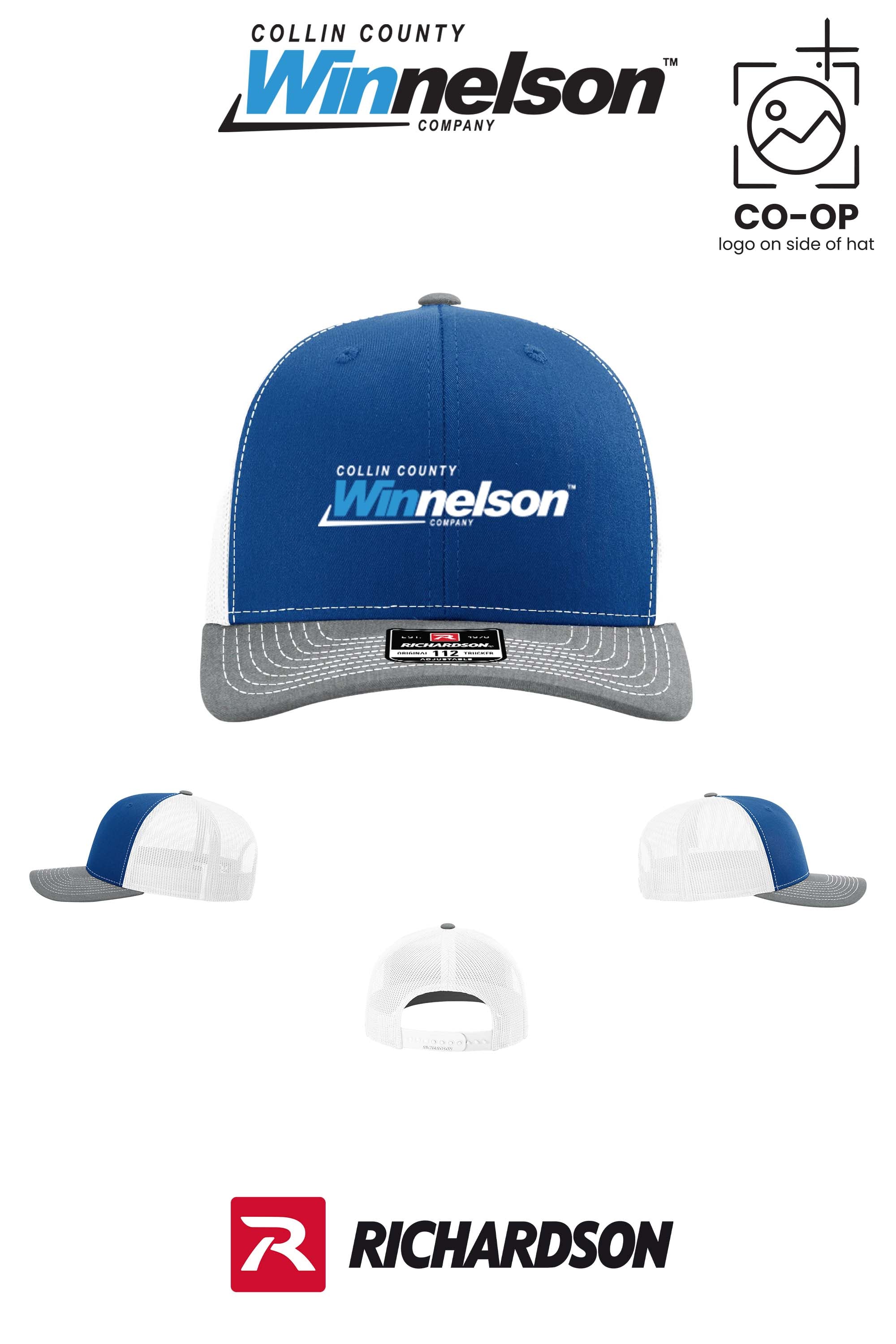 Richardson 112 Trucker Cap - Collin County Winnelson