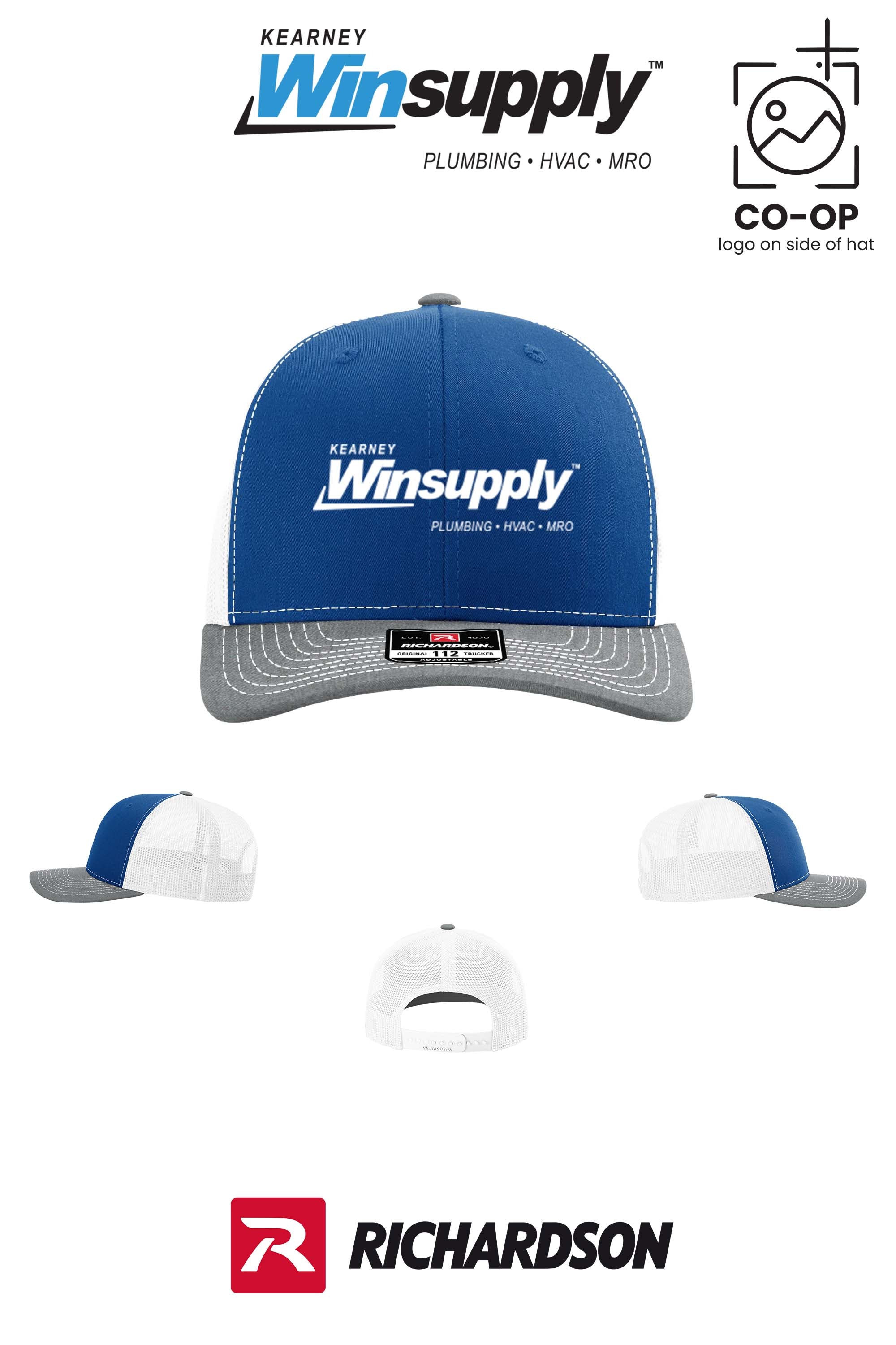 Richardson 112 Trucker Cap - Kearney Winsupply