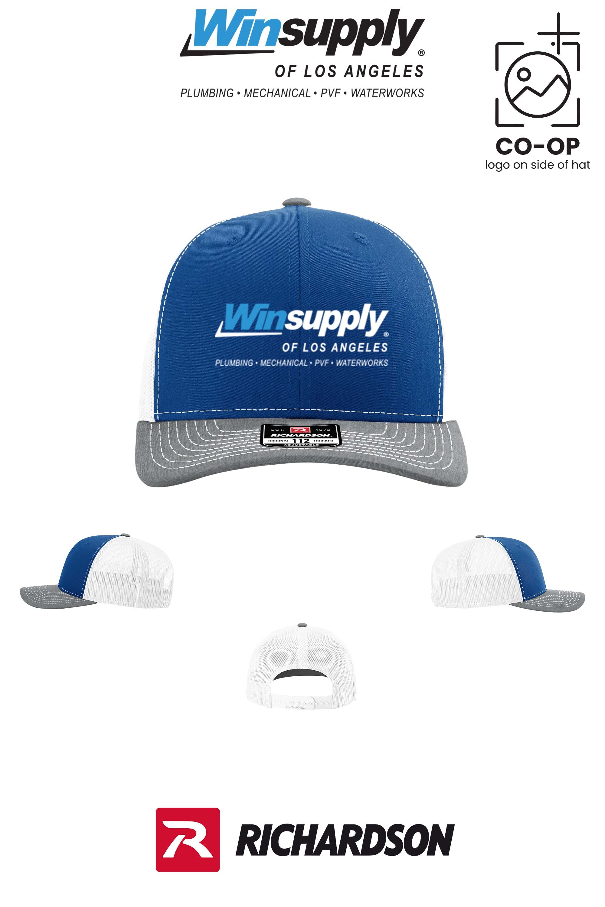 Richardson 112 Trucker Cap - Winsupply of Los Angeles
