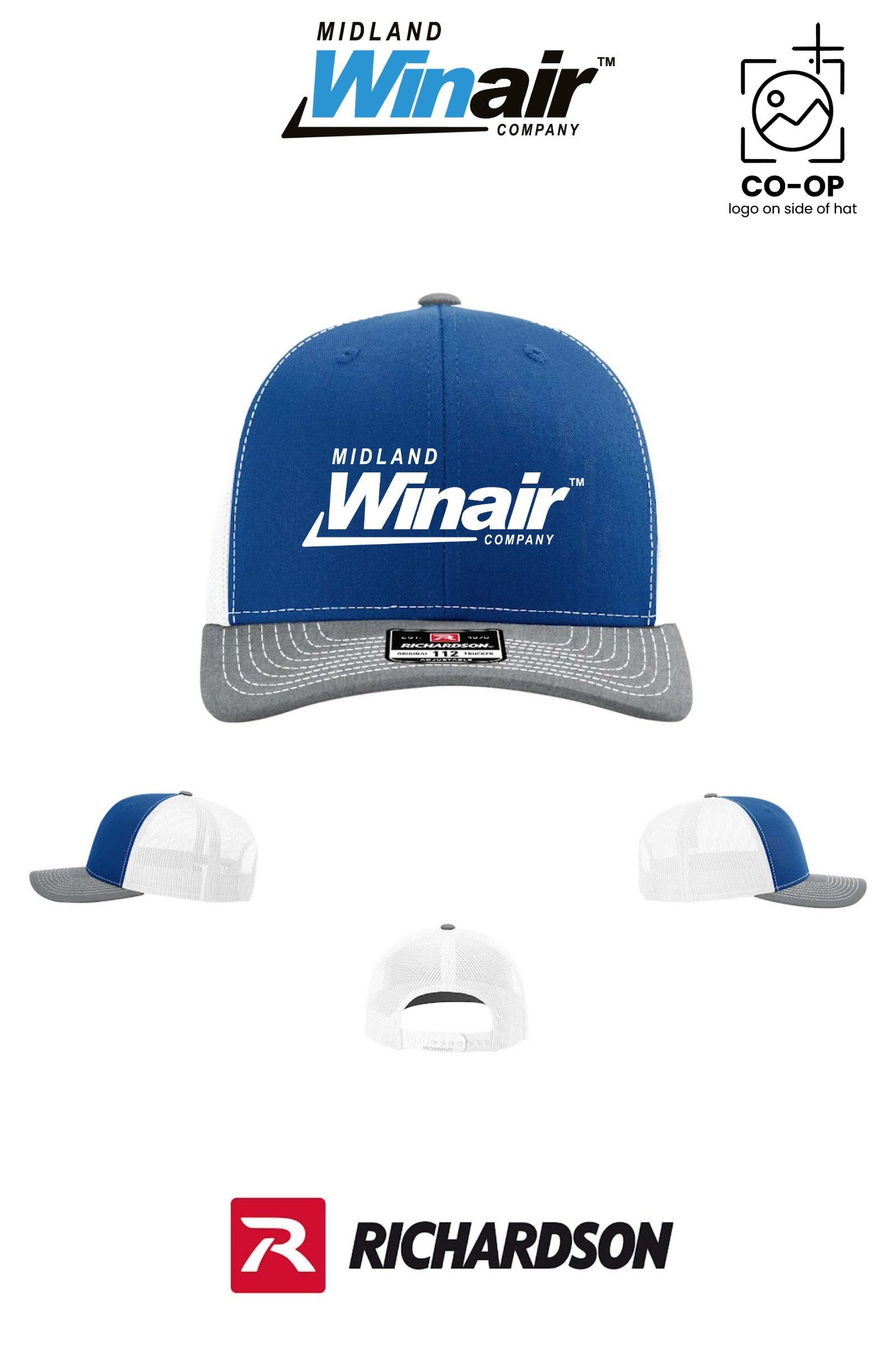 Richardson 112 Trucker Cap - Midland Winair