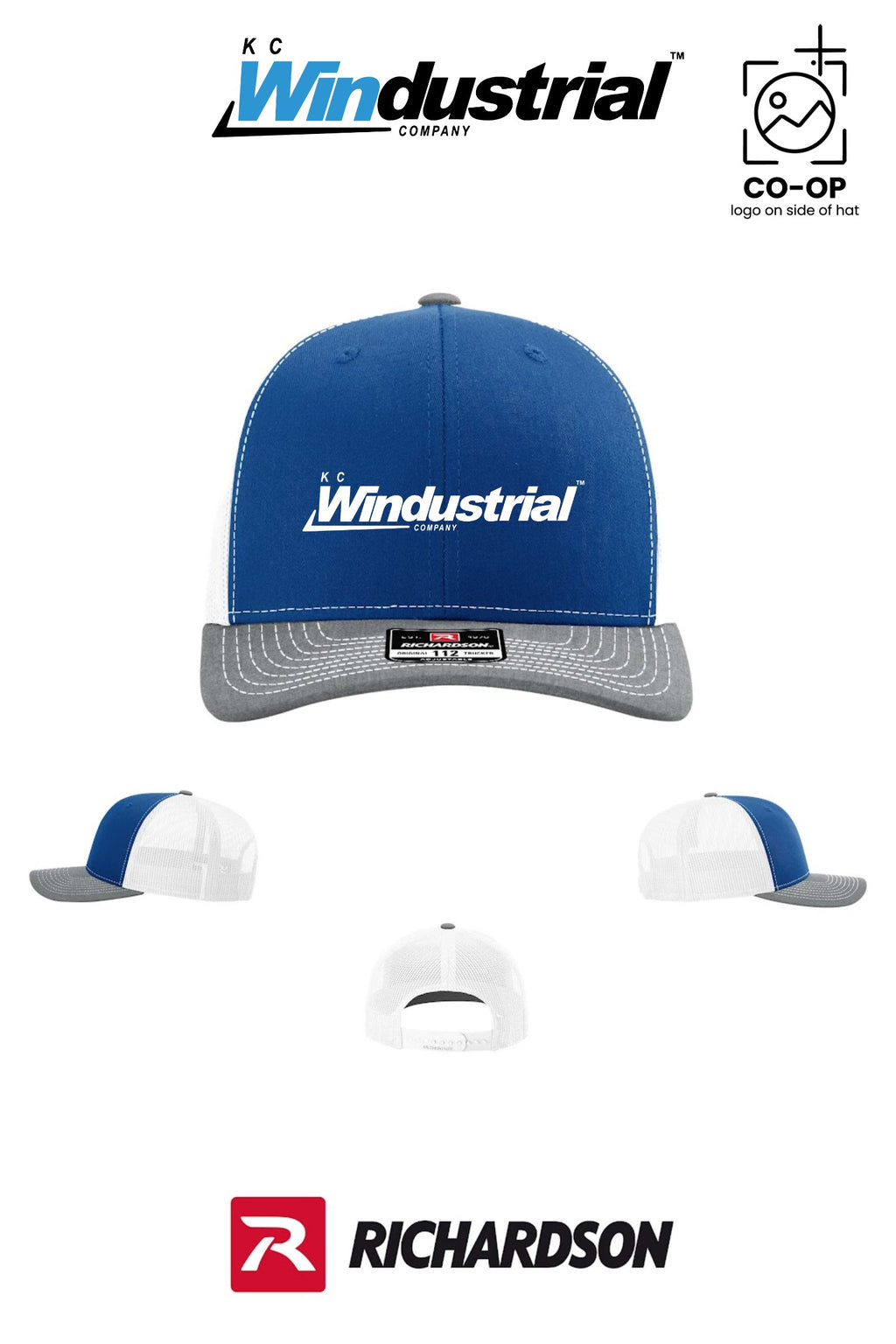 Richardson 112 Trucker Cap - KC Windustrial