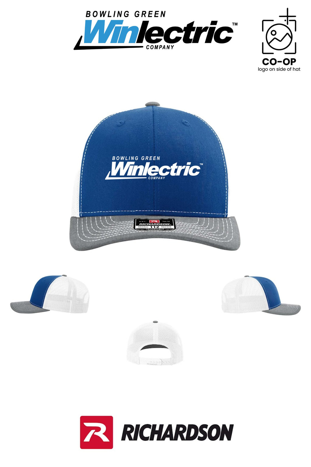 Richardson 112 Trucker Cap - Bowling Green Winlectric