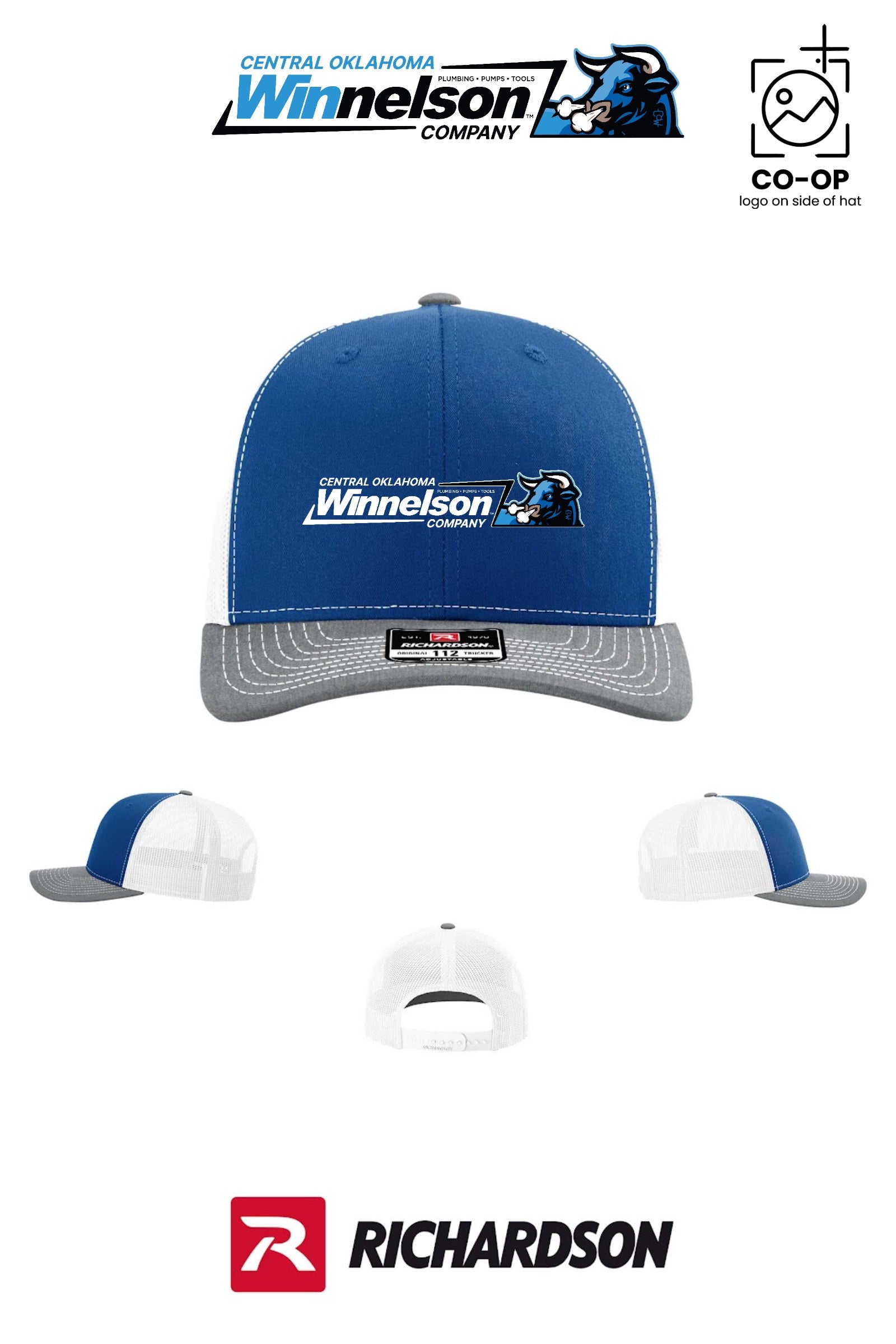 Richardson 112 Trucker Cap - Winnelson Central Oklahoma