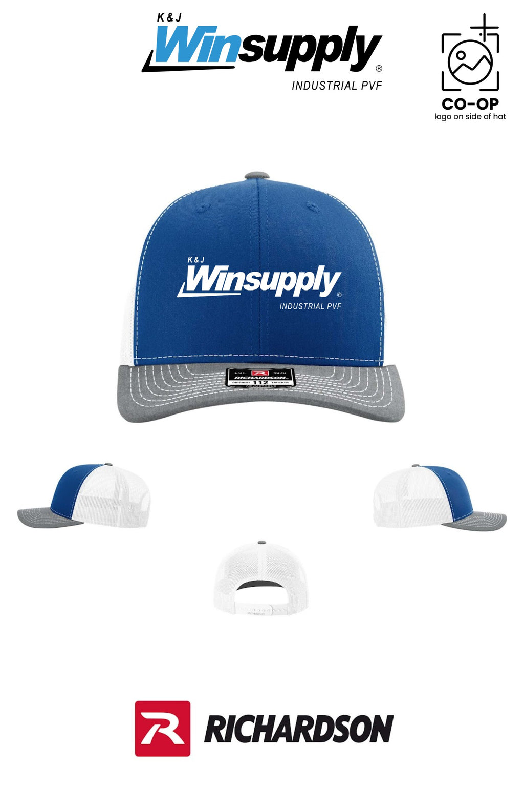 Richardson 112 Trucker Cap - K & J Winsupply, Industrial PVF