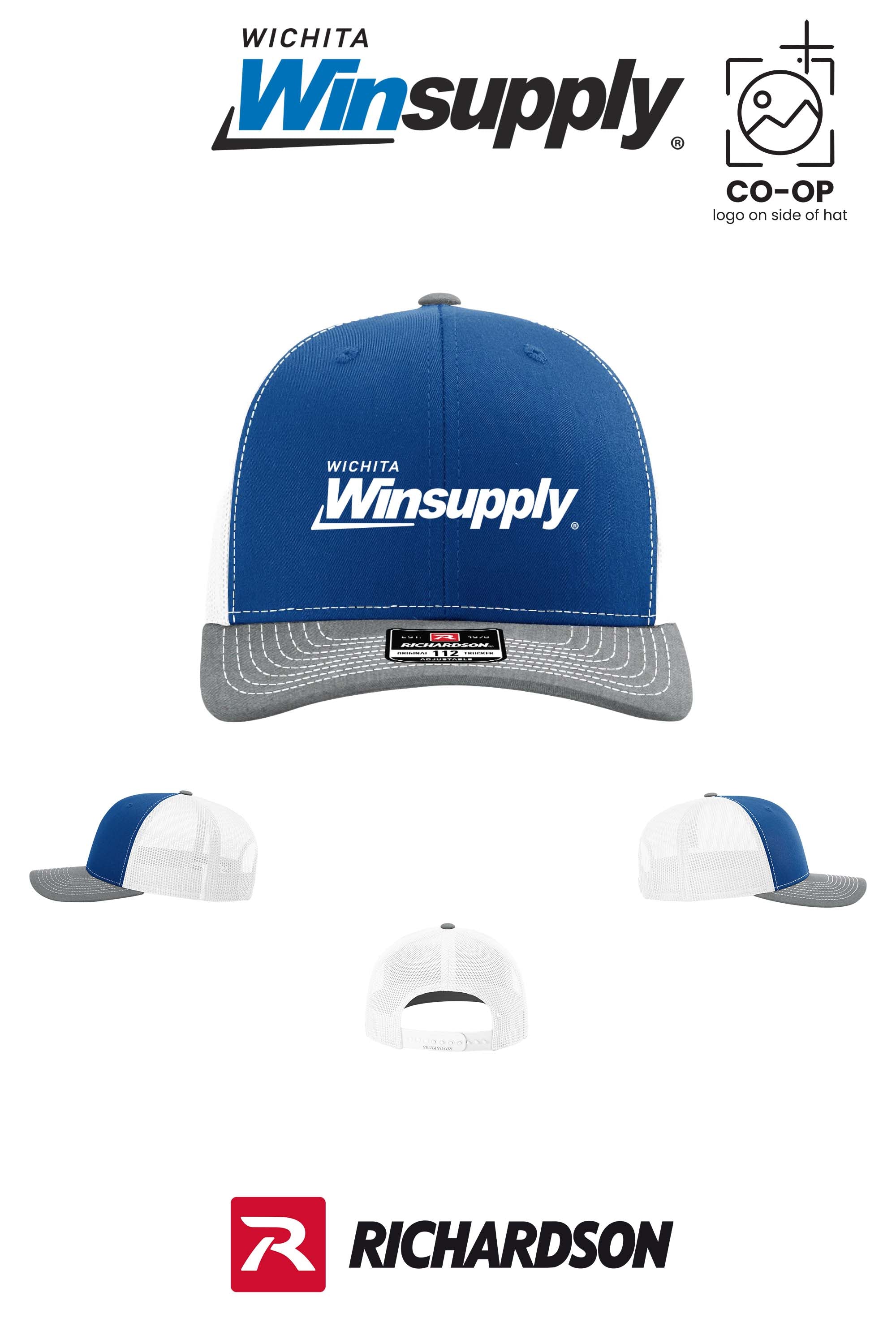 Richardson 112 Trucker Cap - Wichita Winsupply