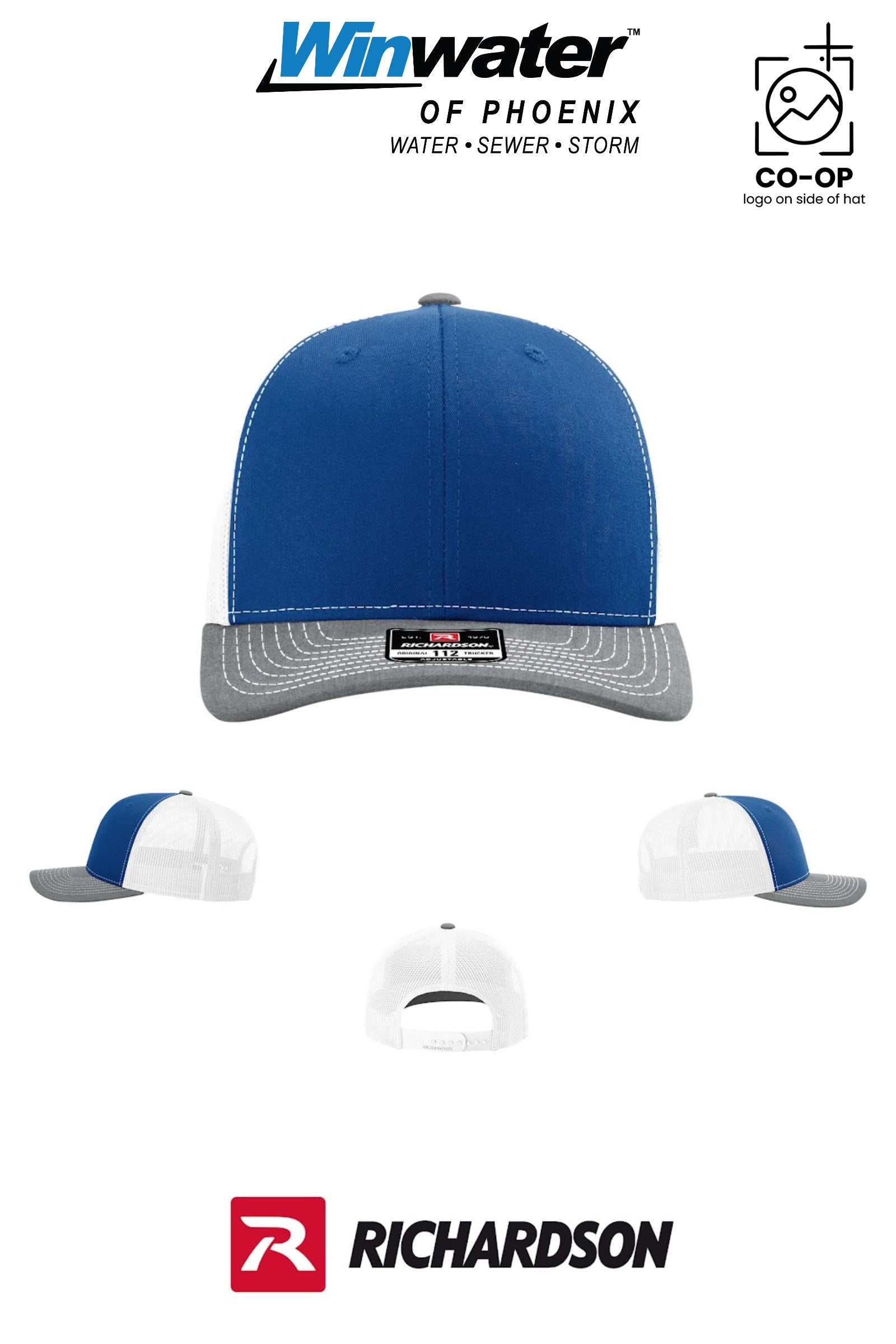 Richardson 112 Trucker Cap - Winwater of Phoenix