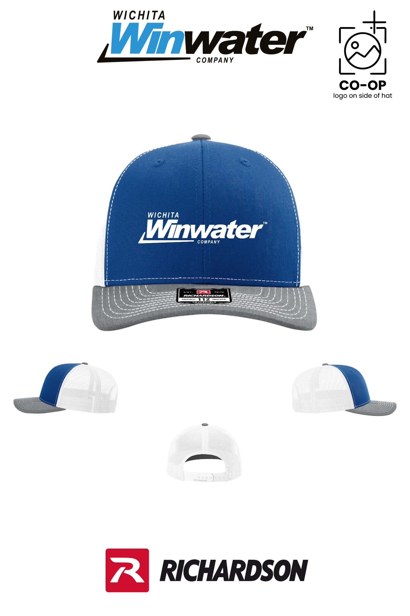 Richardson 112 Trucker Cap - Wichita Winwater