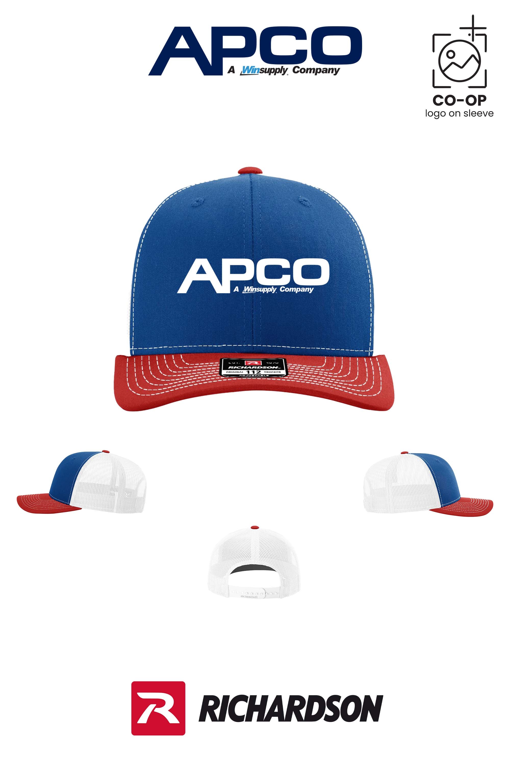Richardson 112 Trucker Cap - APCO Supply - Indianapolis