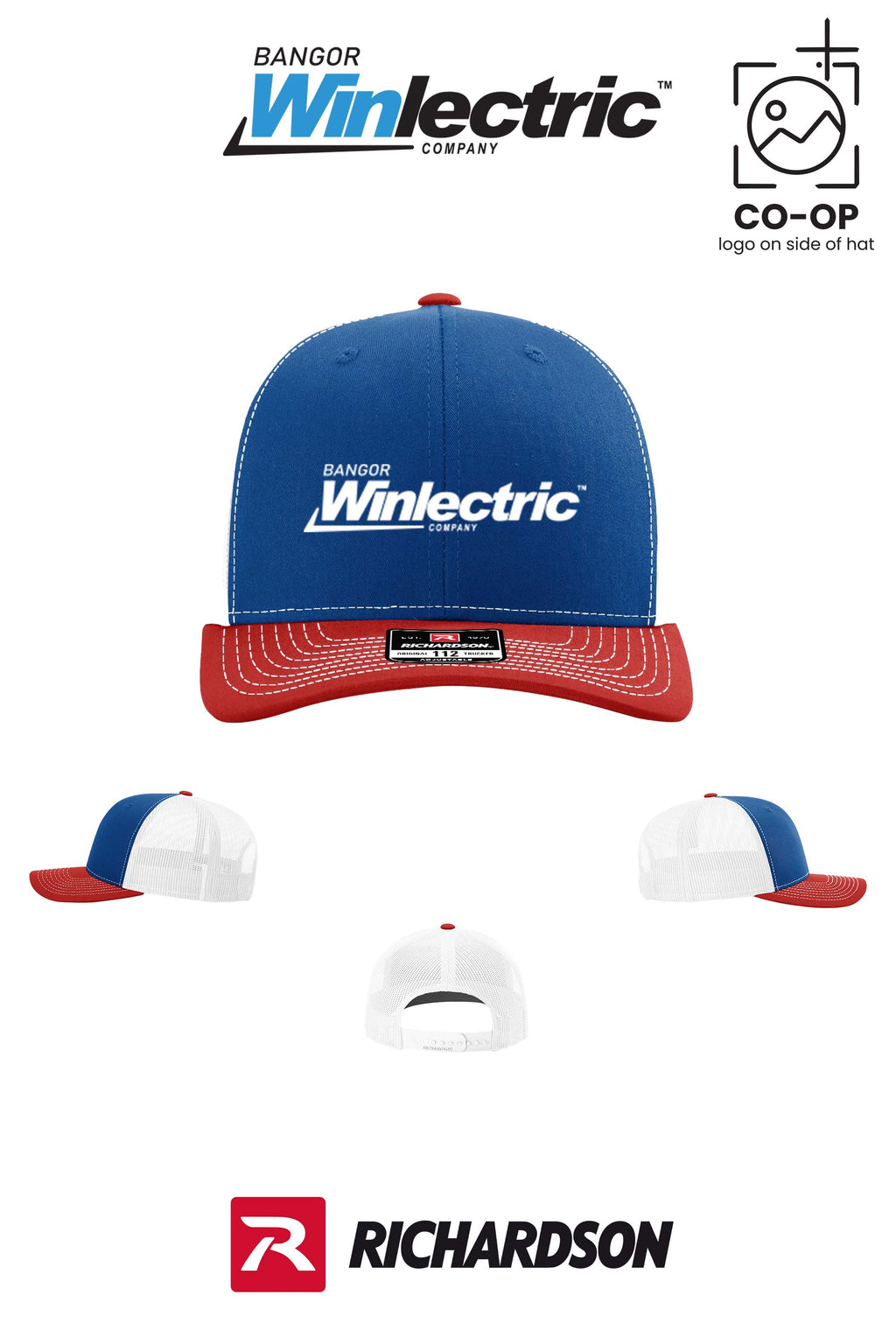 Richardson 112 Trucker Cap - Winlectric Bangor