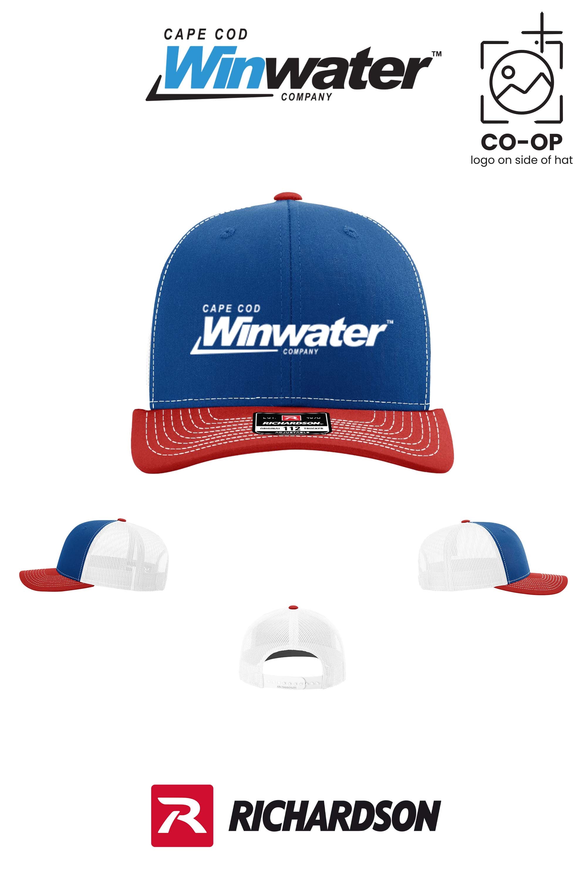 Richardson 112 Trucker Cap - Winwater Cape Cod