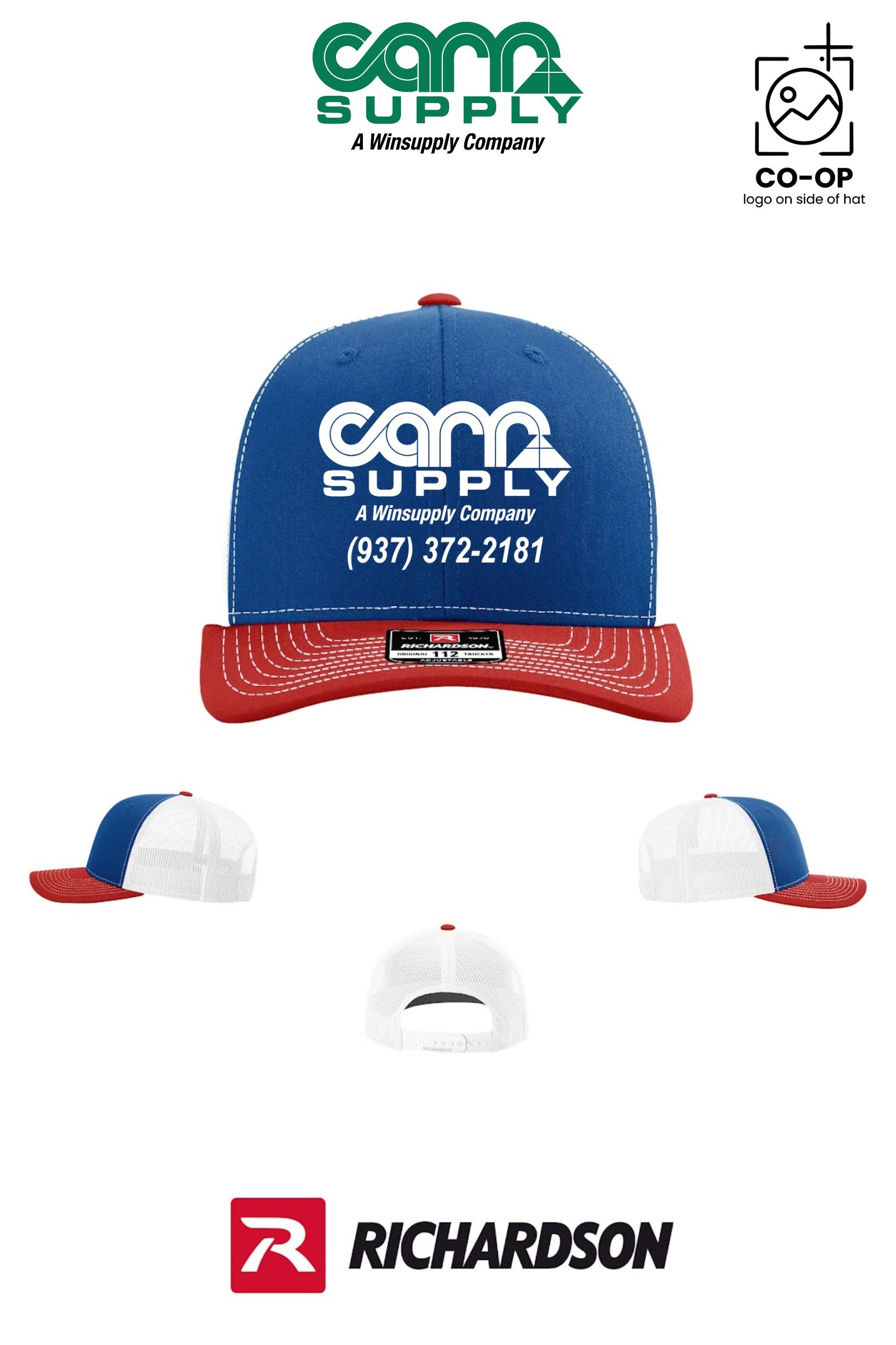 Richardson 112 Trucker Cap - Carr Supply - Xenia