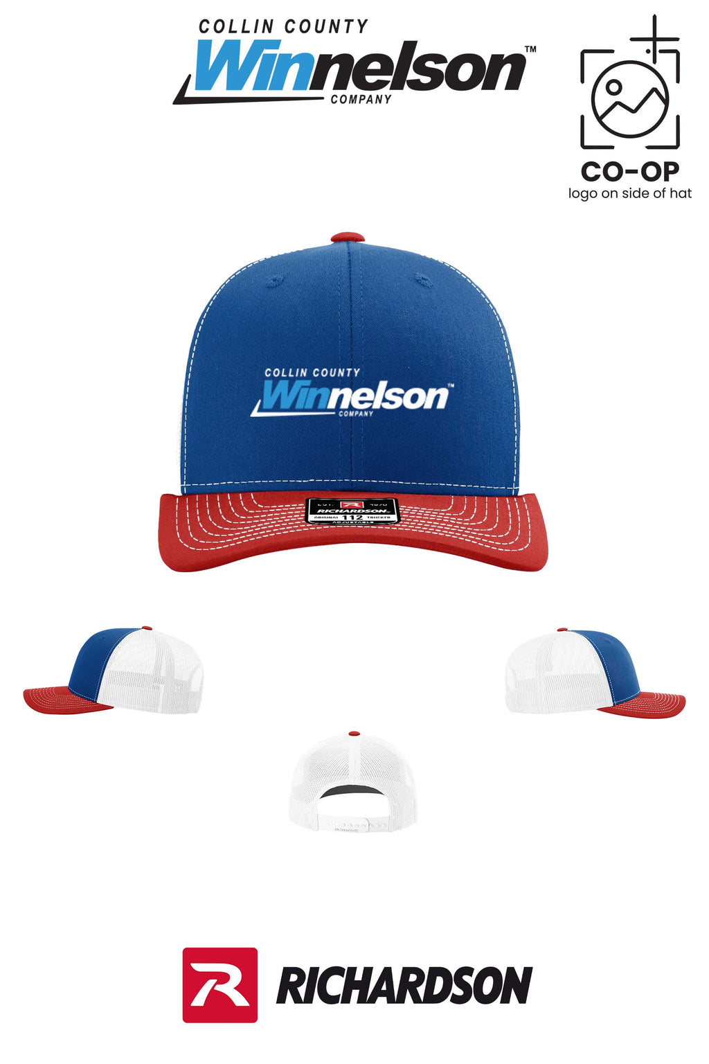 Richardson 112 Trucker Cap - Collin County Winnelson
