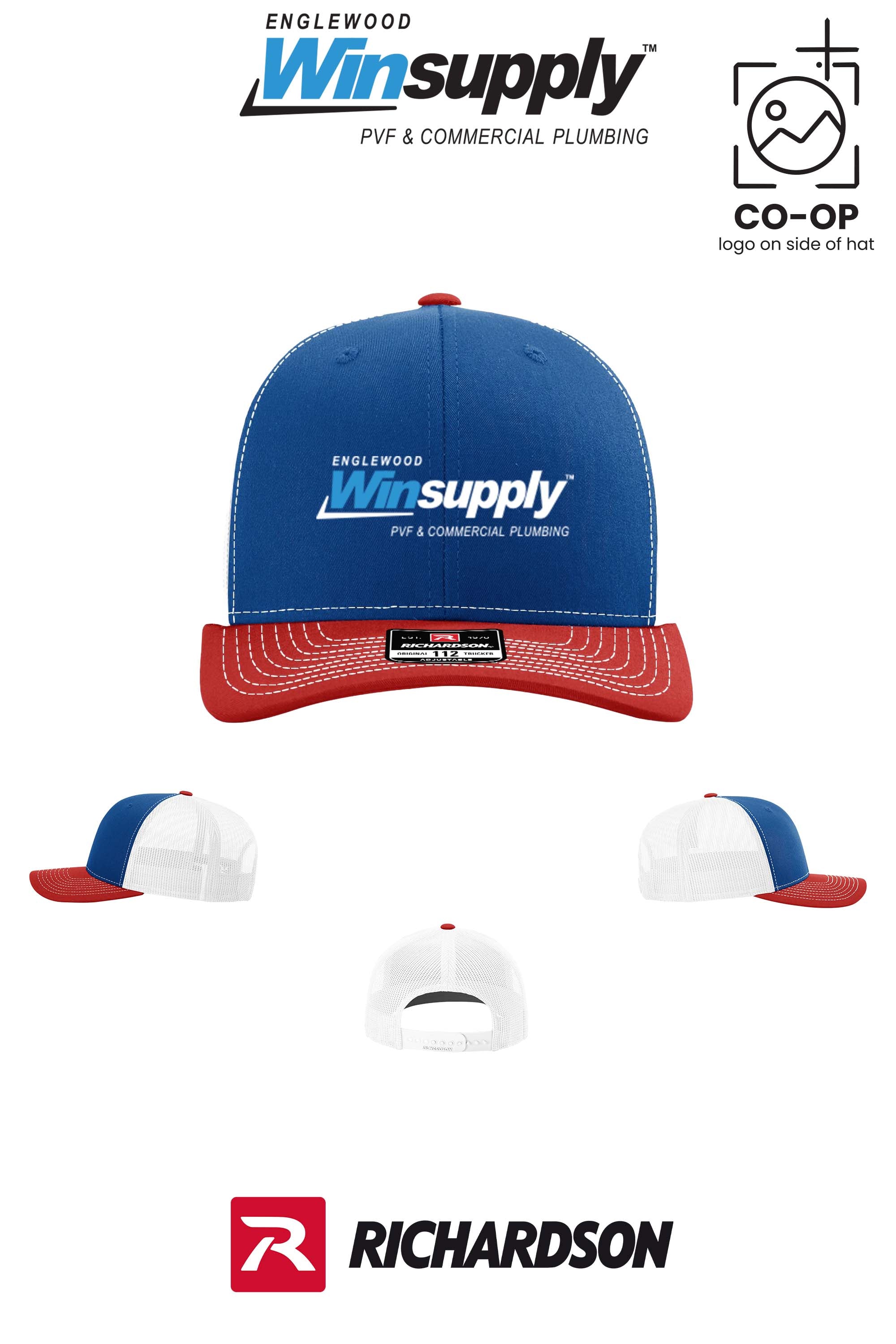 Richardson 112 Trucker Cap - Englewood Winsupply