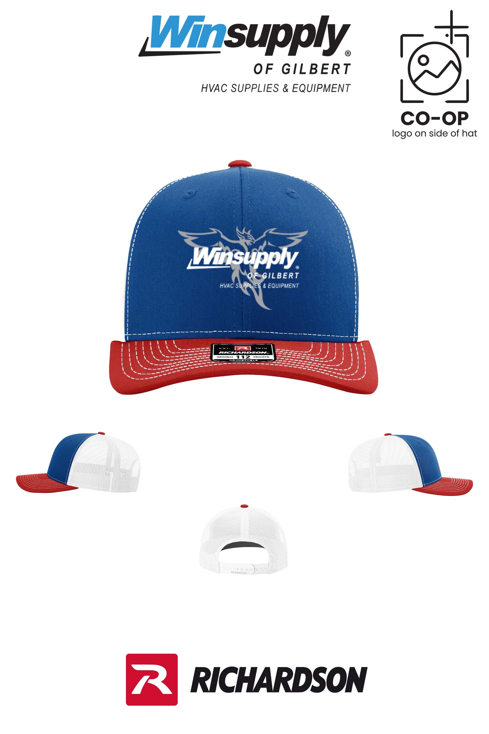 Richardson 112 Trucker Cap - Winsupply of Gilbert