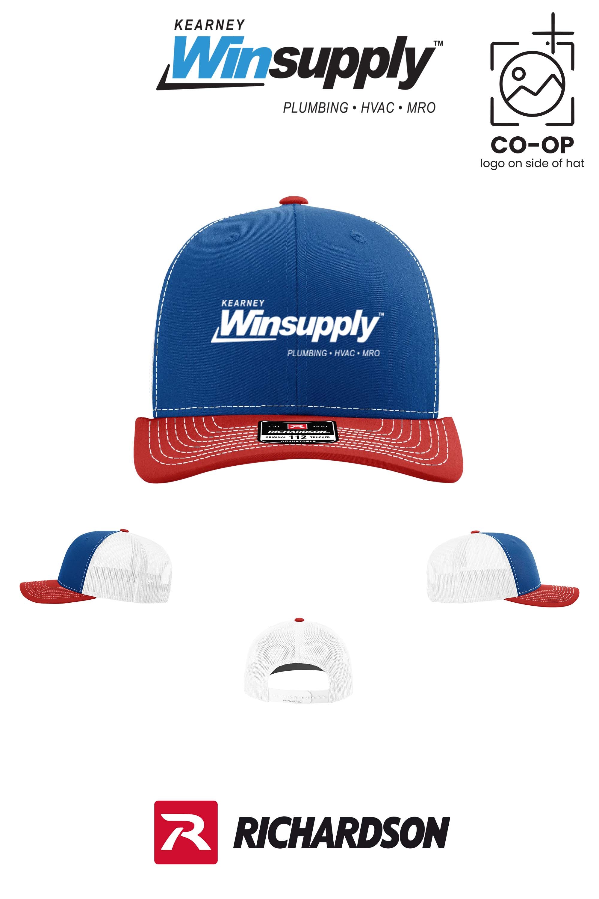 Richardson 112 Trucker Cap - Kearney Winsupply
