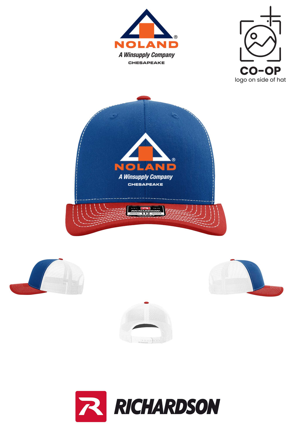 Richardson 112 Trucker Cap - Noland Company Chesapeake