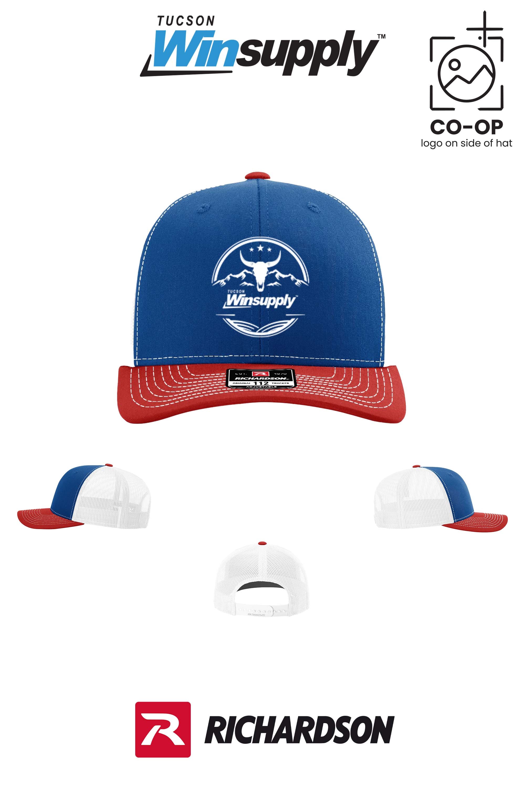 Richardson 112 Trucker Cap - Winsupply Tucson AZ