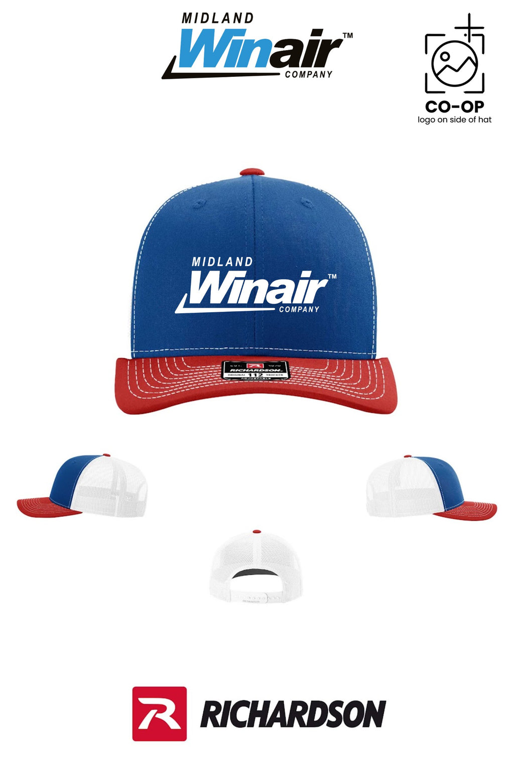 Richardson 112 Trucker Cap - Midland Winair