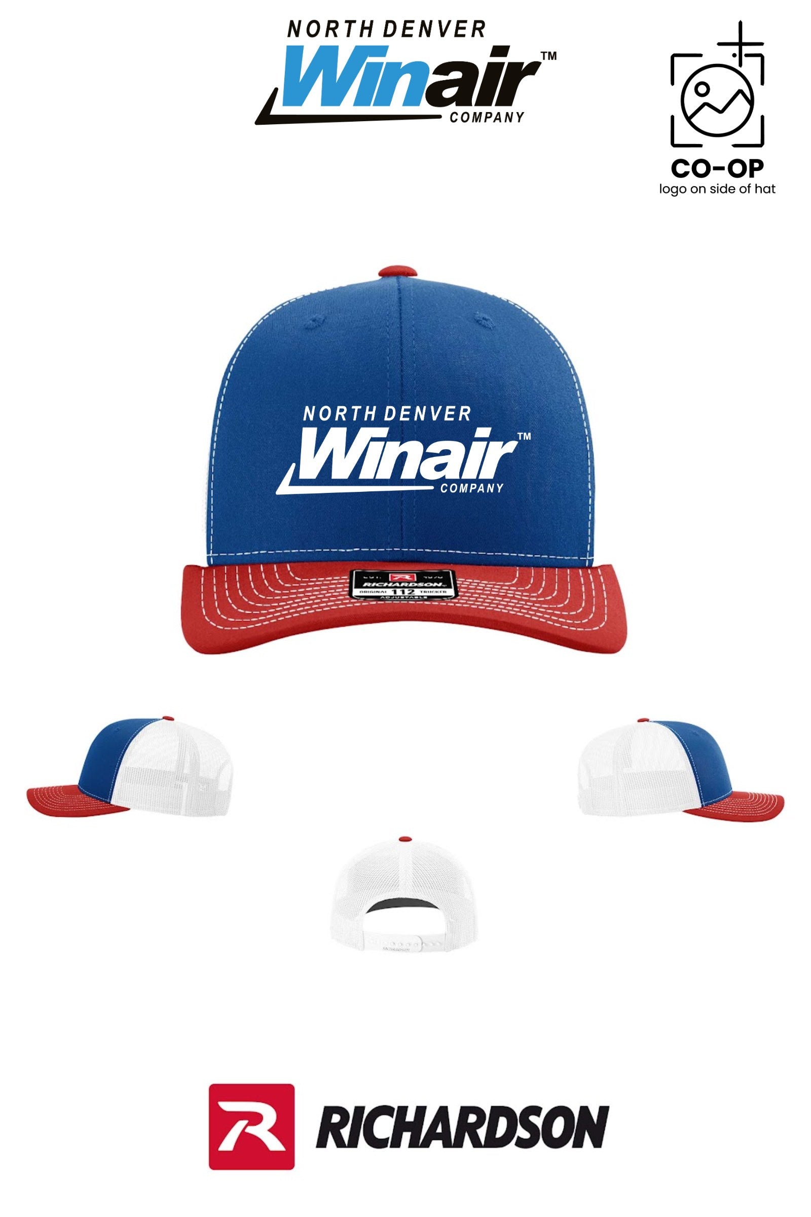 Richardson 112 Trucker Cap - North Denver Winair