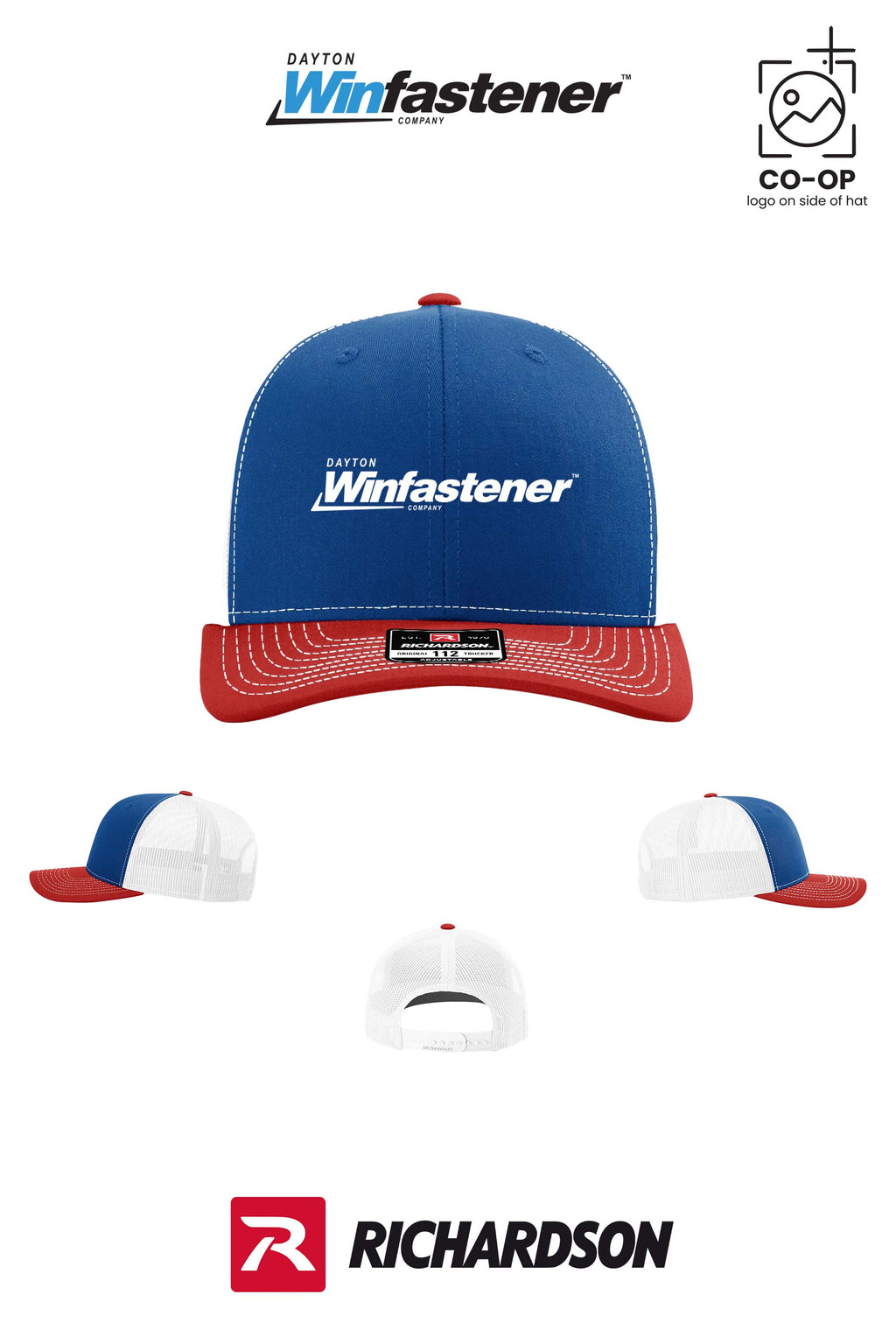 Richardson 112 Trucker Cap - Dayton Winfastener