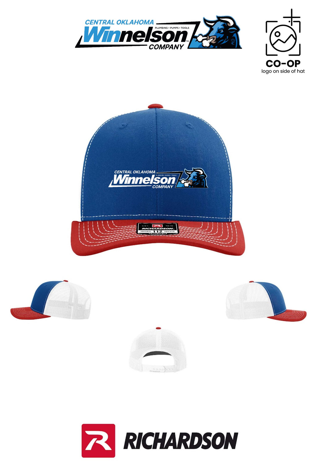 Richardson 112 Trucker Cap - Winnelson Central Oklahoma