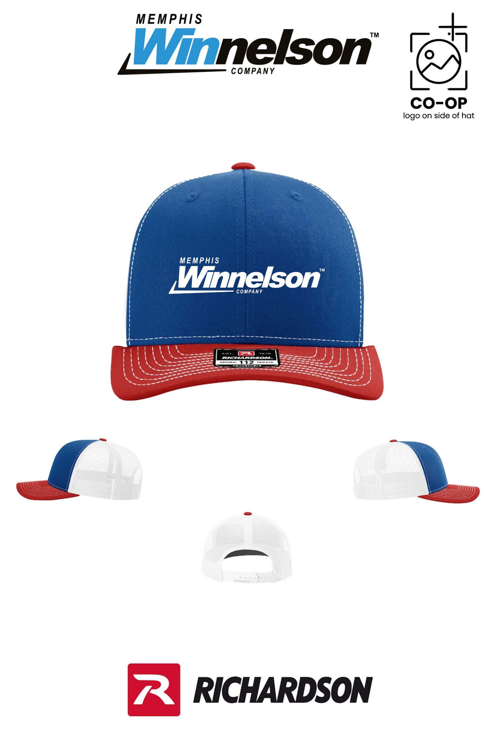 Richardson 112 Trucker Cap - Memphis Winnelson