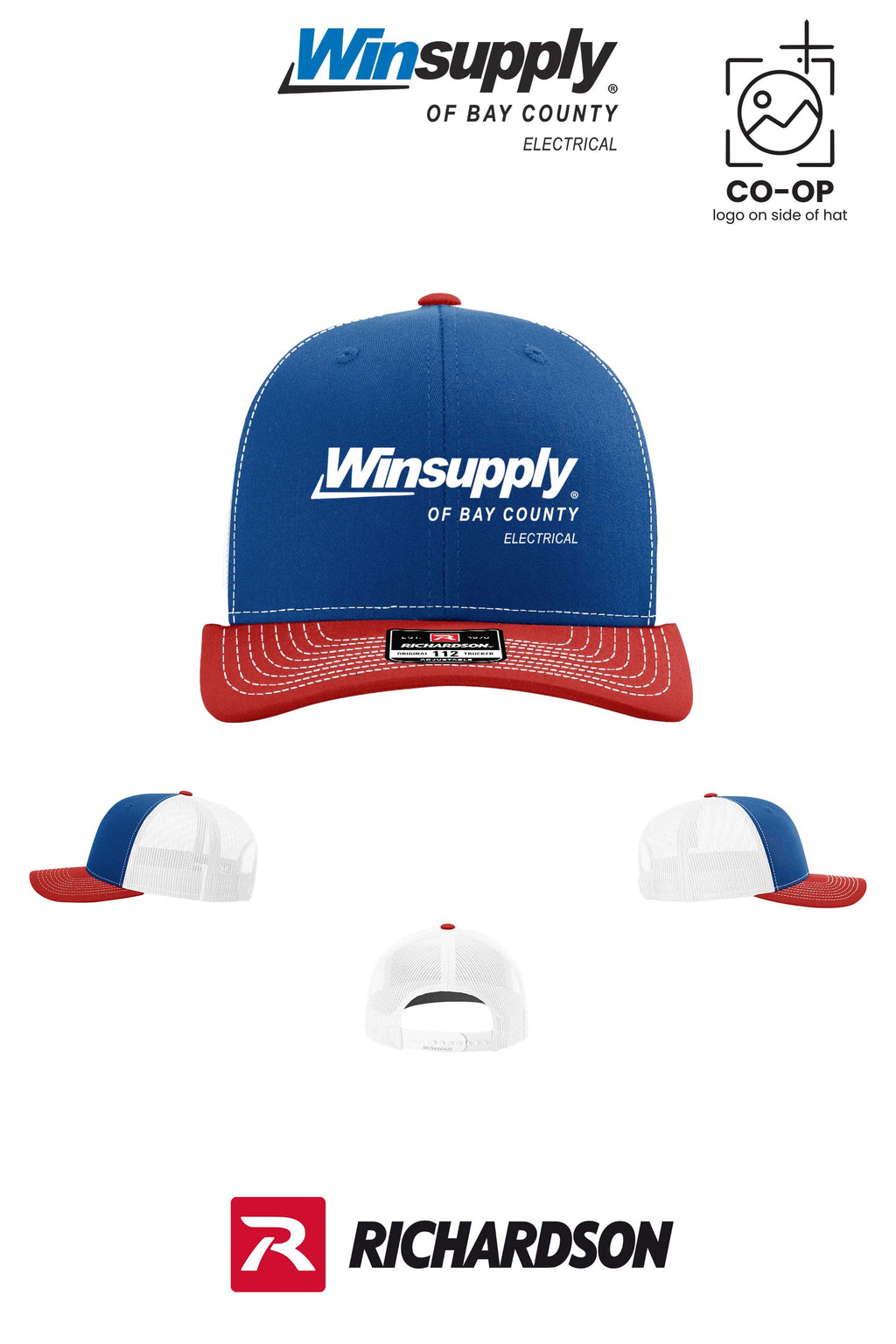 Richardson 112 Trucker Cap - Winsupply Bay County FL