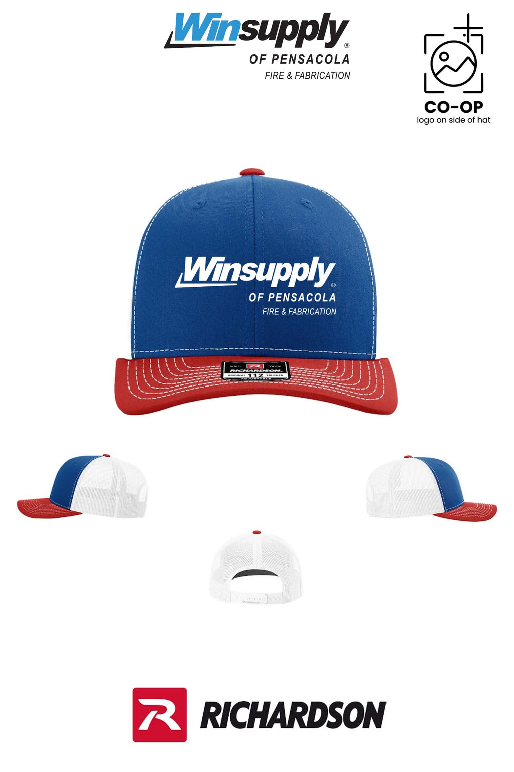 Richardson 112 Trucker Cap - Winsupply Pensacola Fire & Fabrication